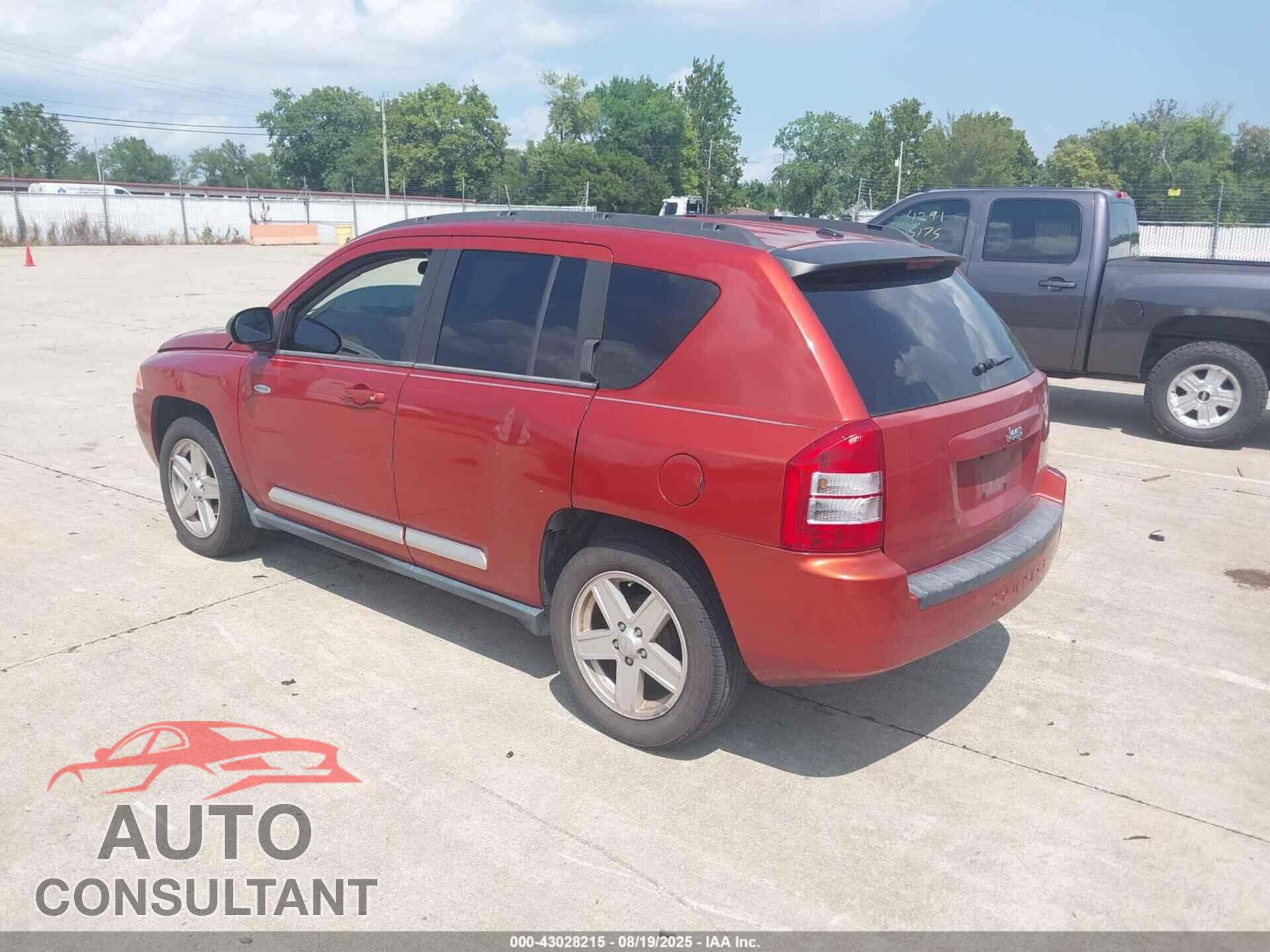 JEEP COMPASS 2010 - 1J4NT1FA3AD621790
