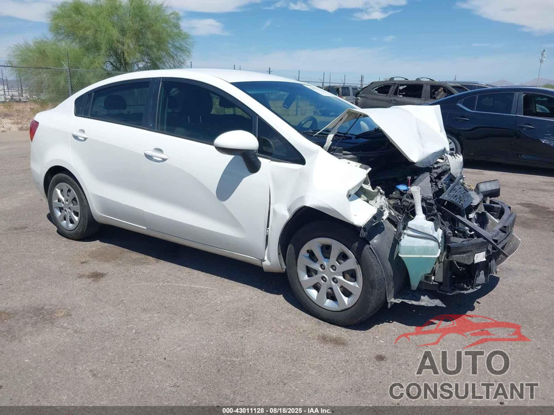 KIA RIO 2013 - KNADM4A39D6223949