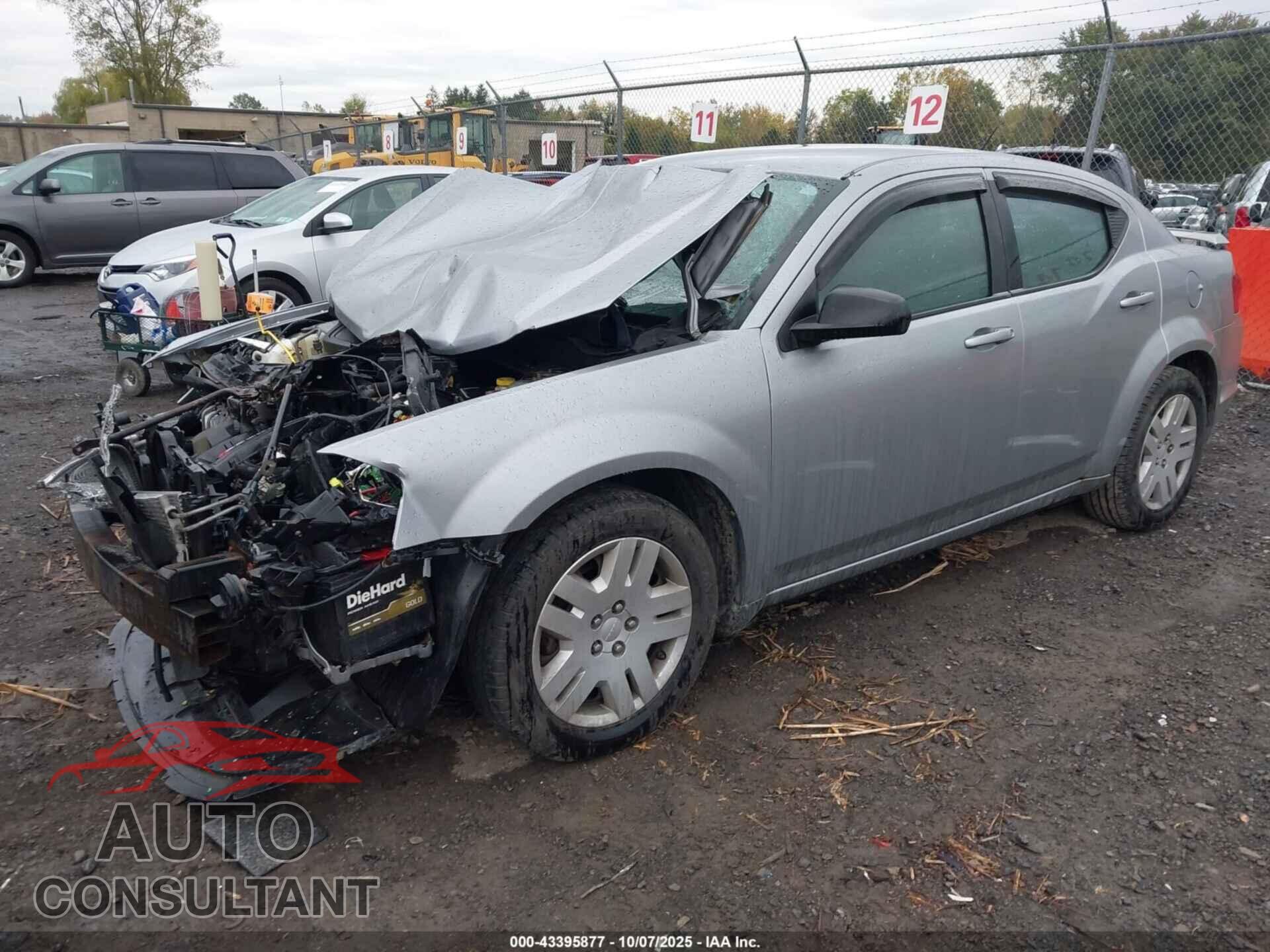 DODGE AVENGER 2013 - 1C3CDZAB5DN771735