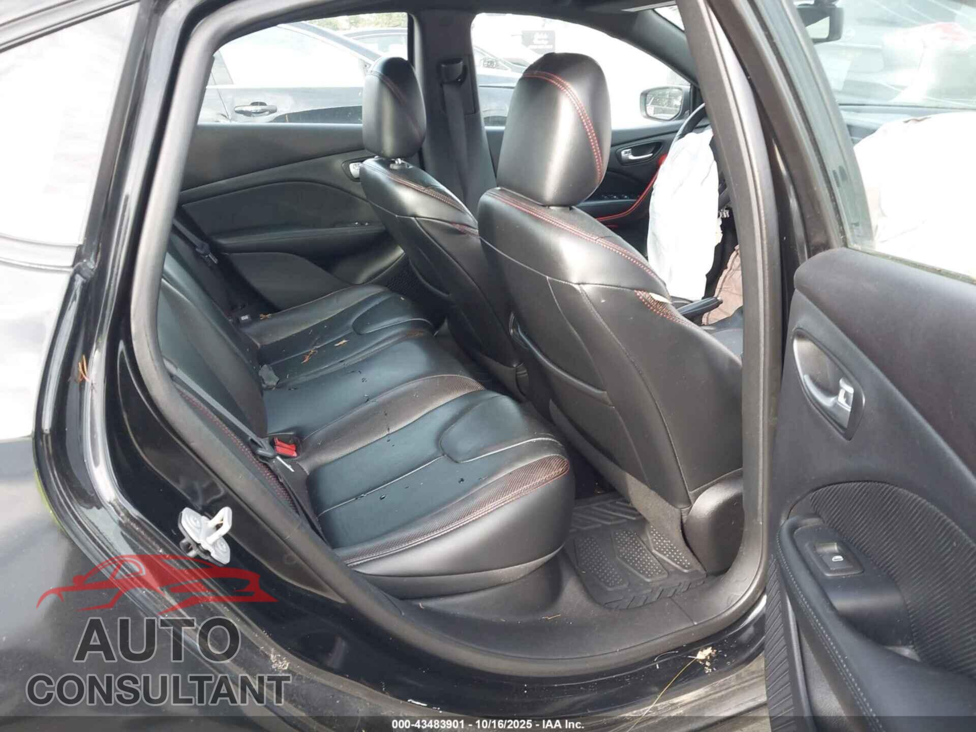 DODGE DART 2015 - 1C3CDFEB2FD141401