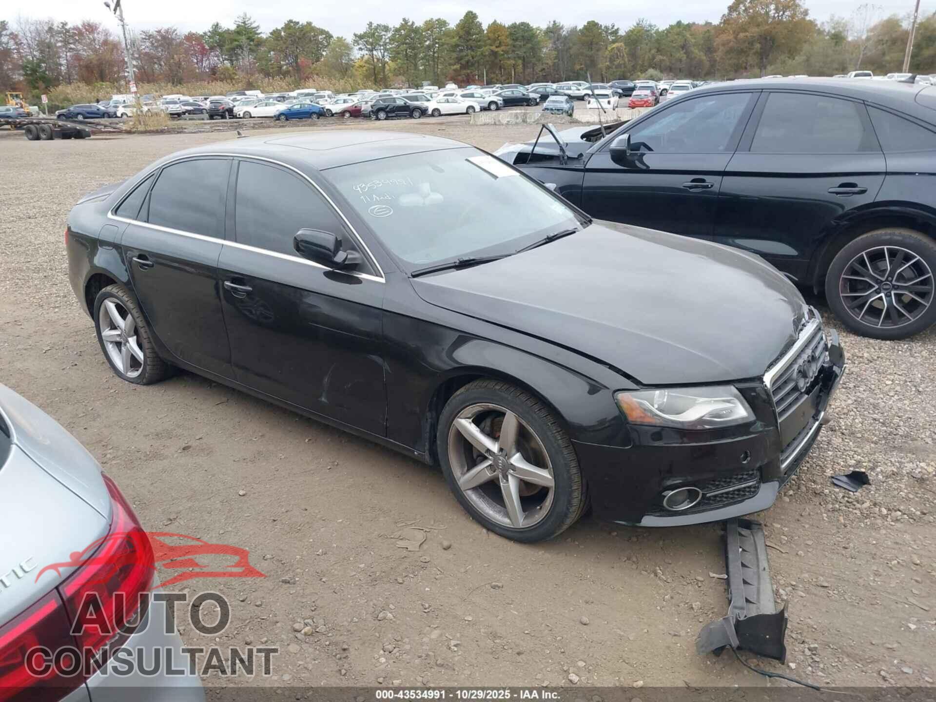 AUDI A4 2011 - WAUMFBFL9BN044384
