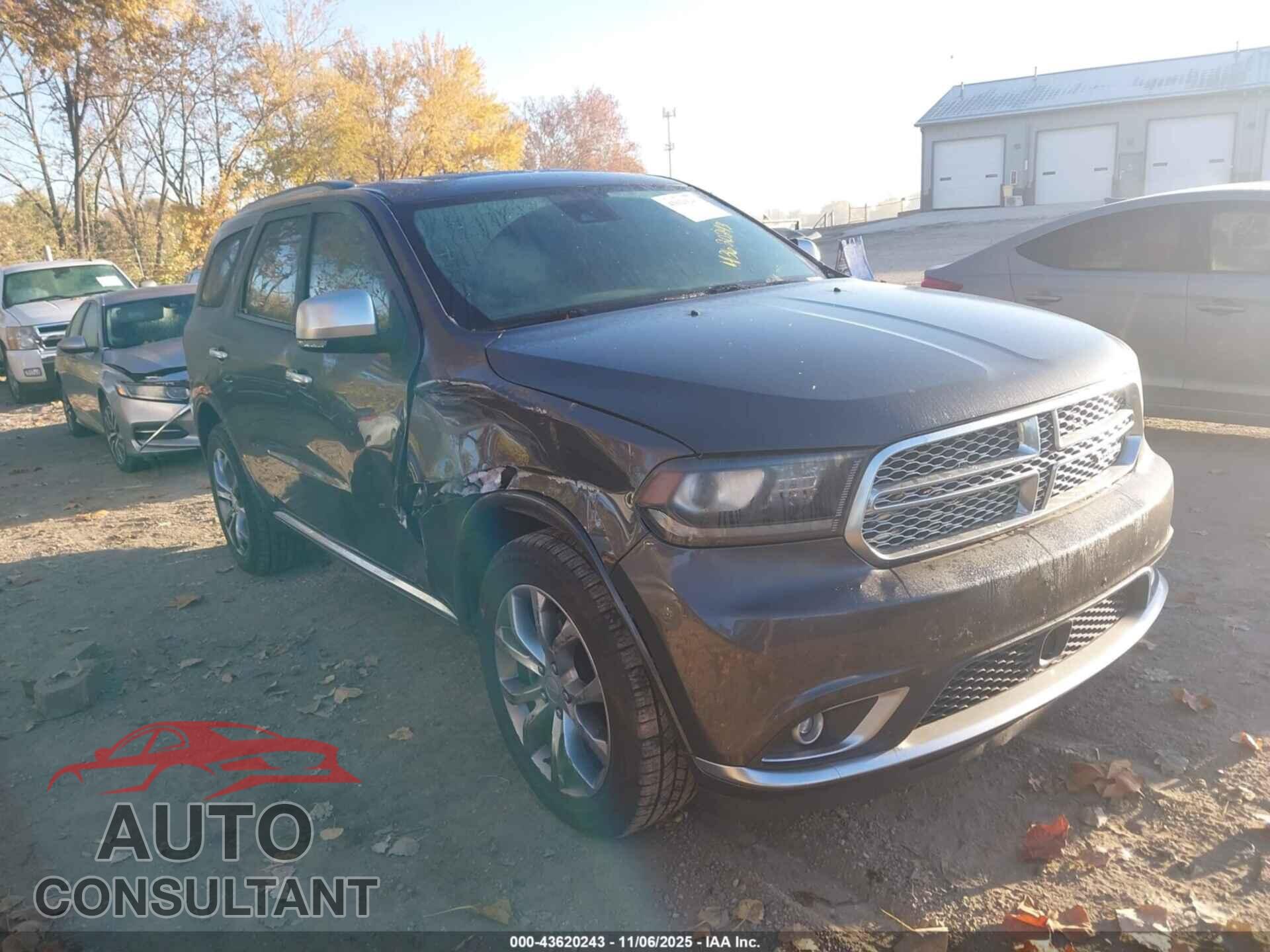 DODGE DURANGO 2016 - 1C4RDJEG0GC449551