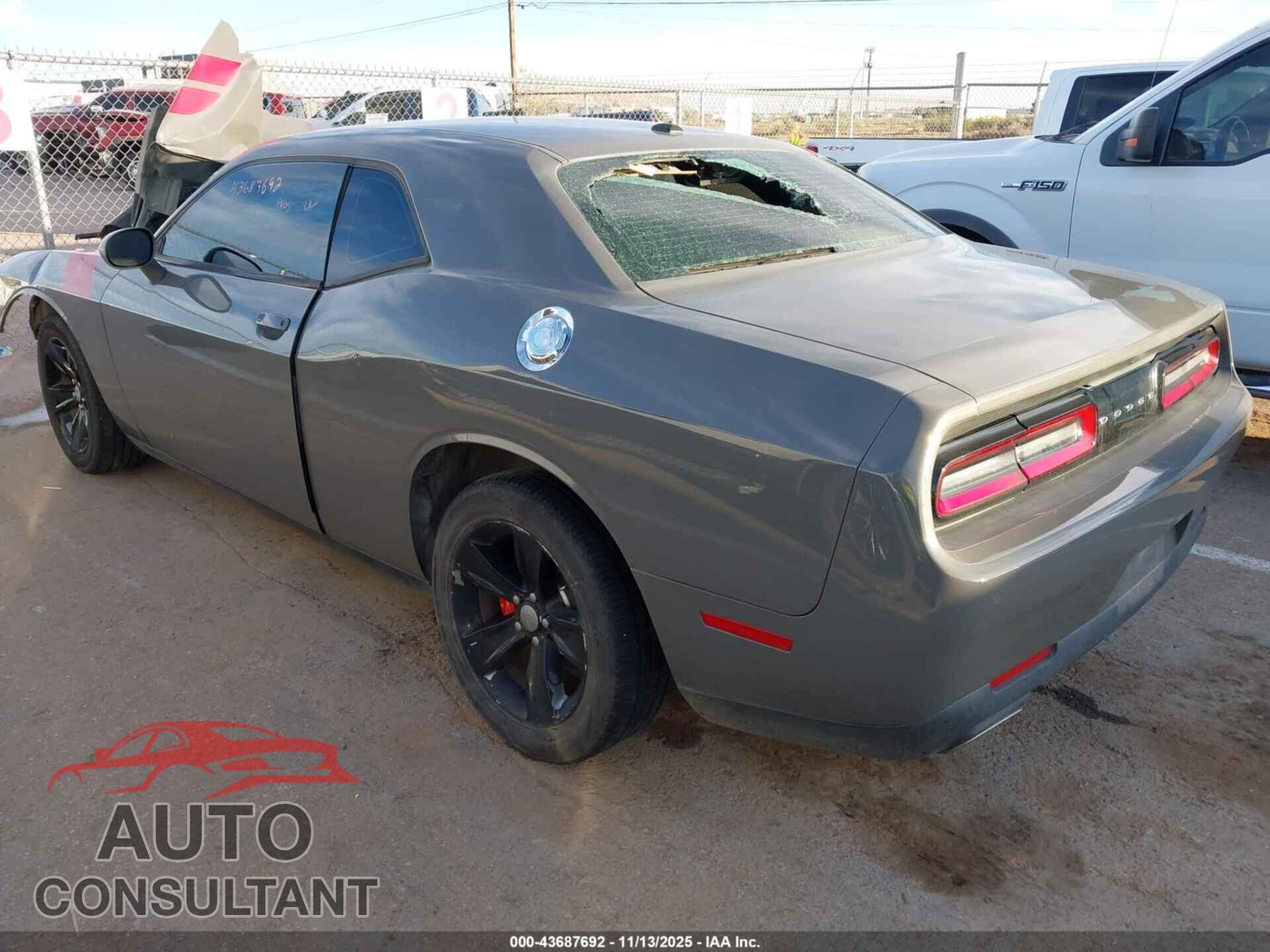 DODGE CHALLENGER 2017 - 2C3CDZAG1HH659010