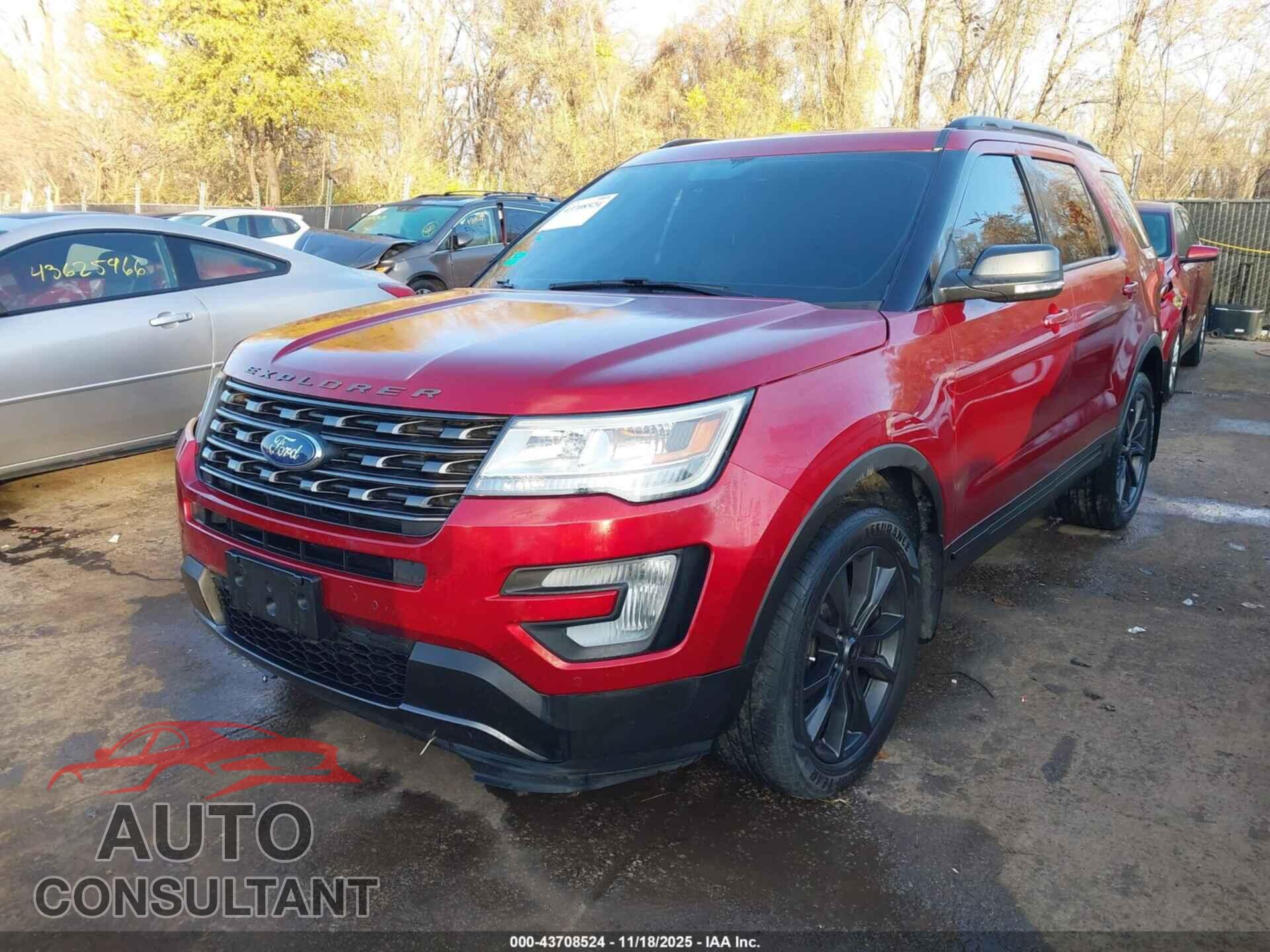 FORD EXPLORER 2017 - 1FM5K8D80HGD46238