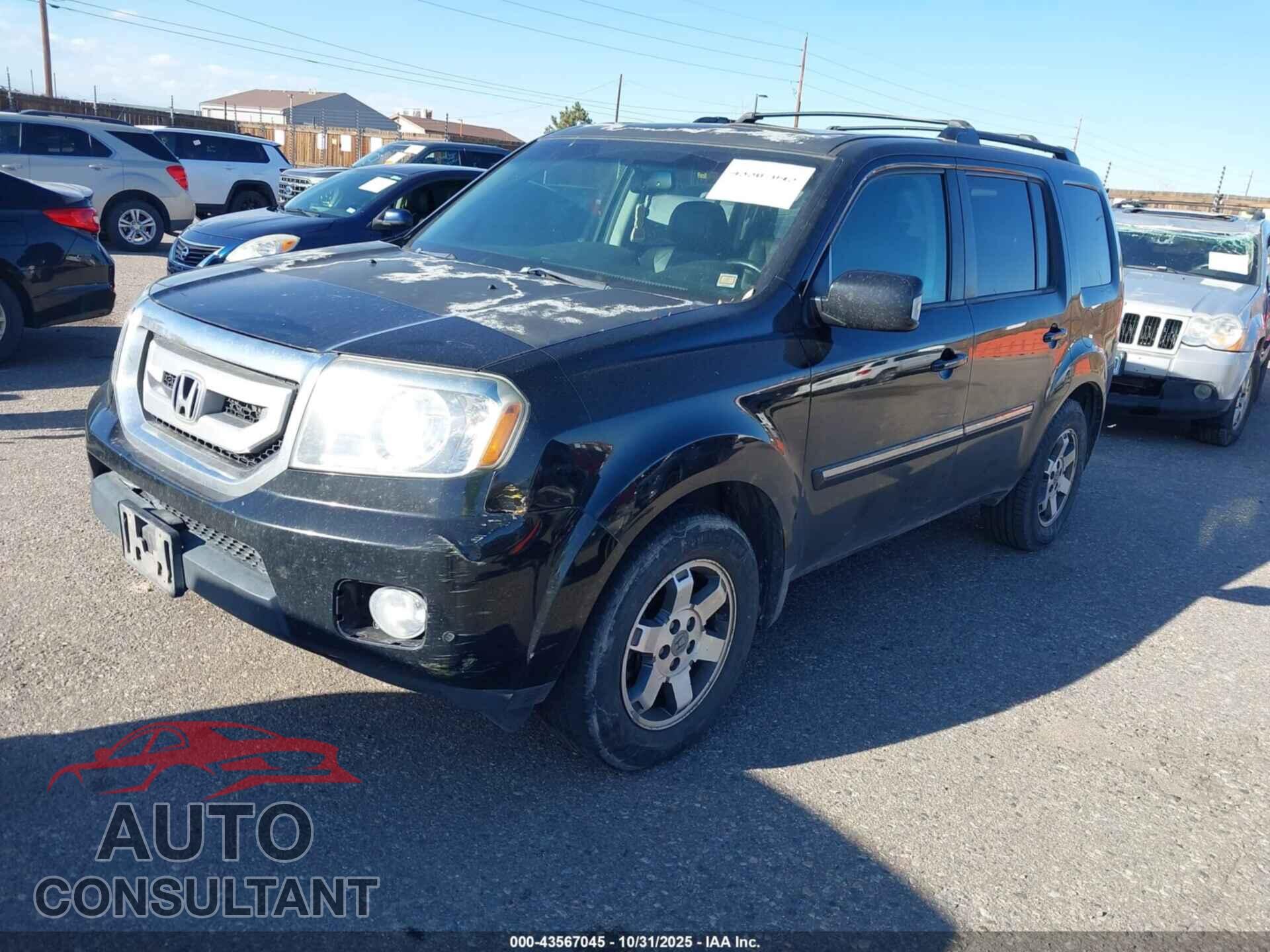 HONDA PILOT 2010 - 5FNYF4H94AB014238
