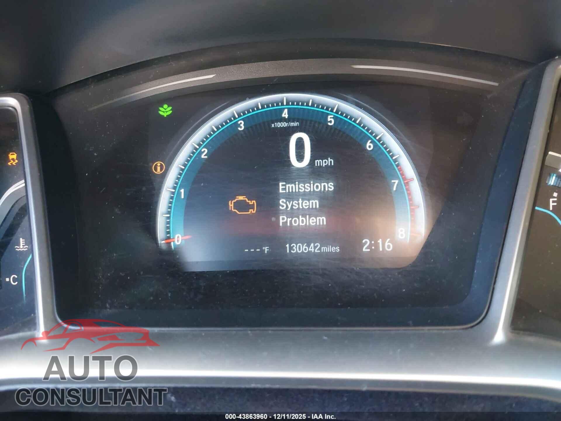 HONDA CIVIC 2017 - 2HGFC2F70HH510844