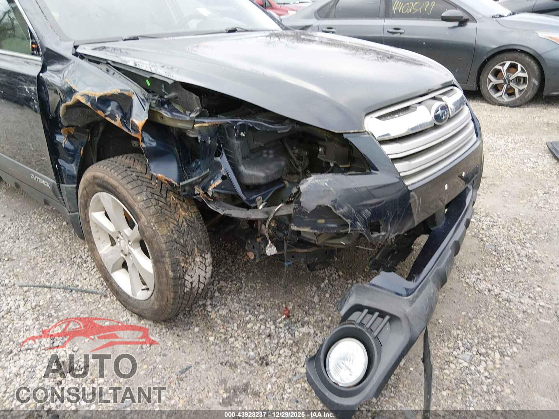 SUBARU OUTBACK 2014 - 4S4BRCCC6E3247305