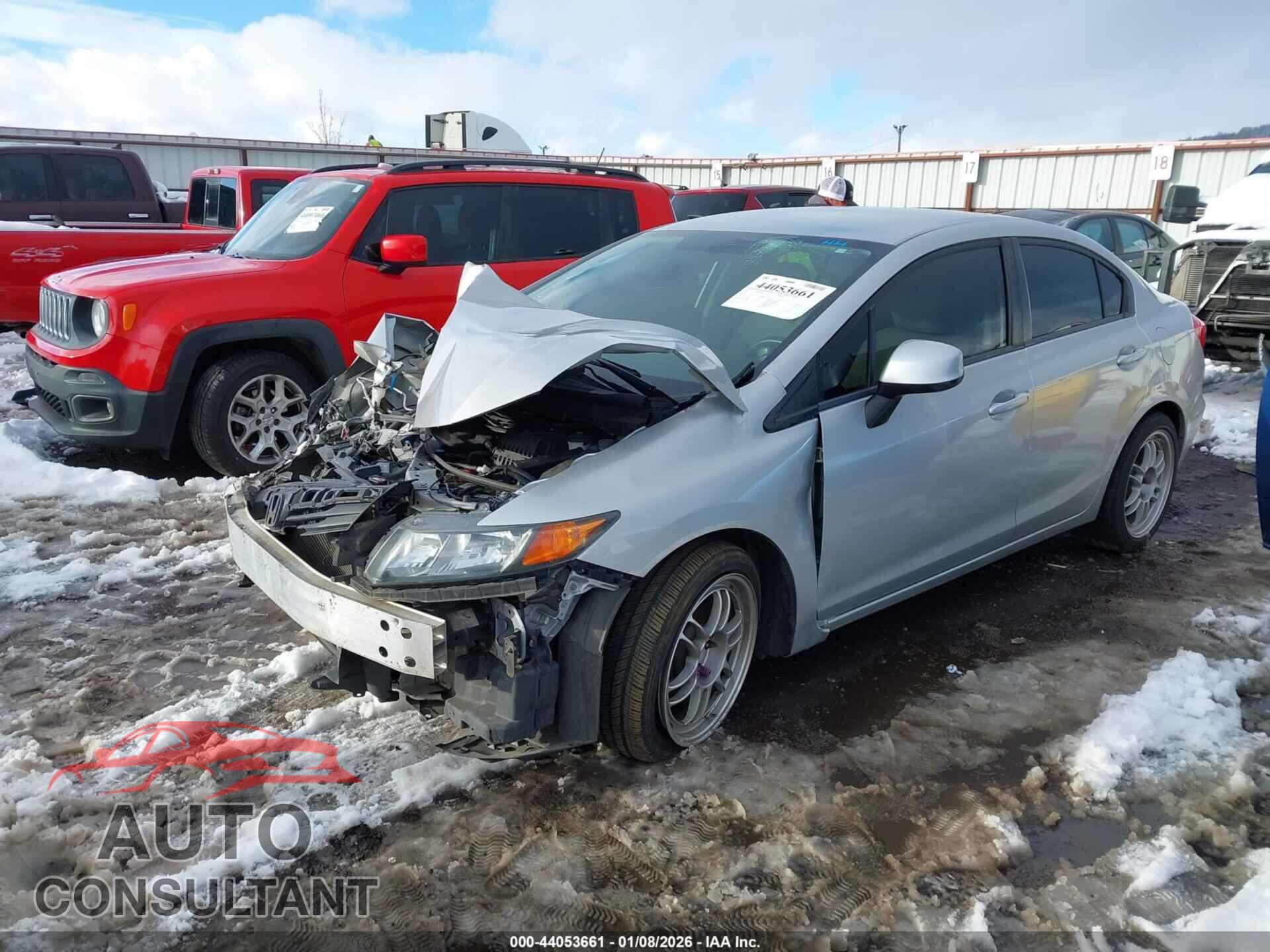 HONDA CIVIC 2012 - 2HGFB2E54CH528453
