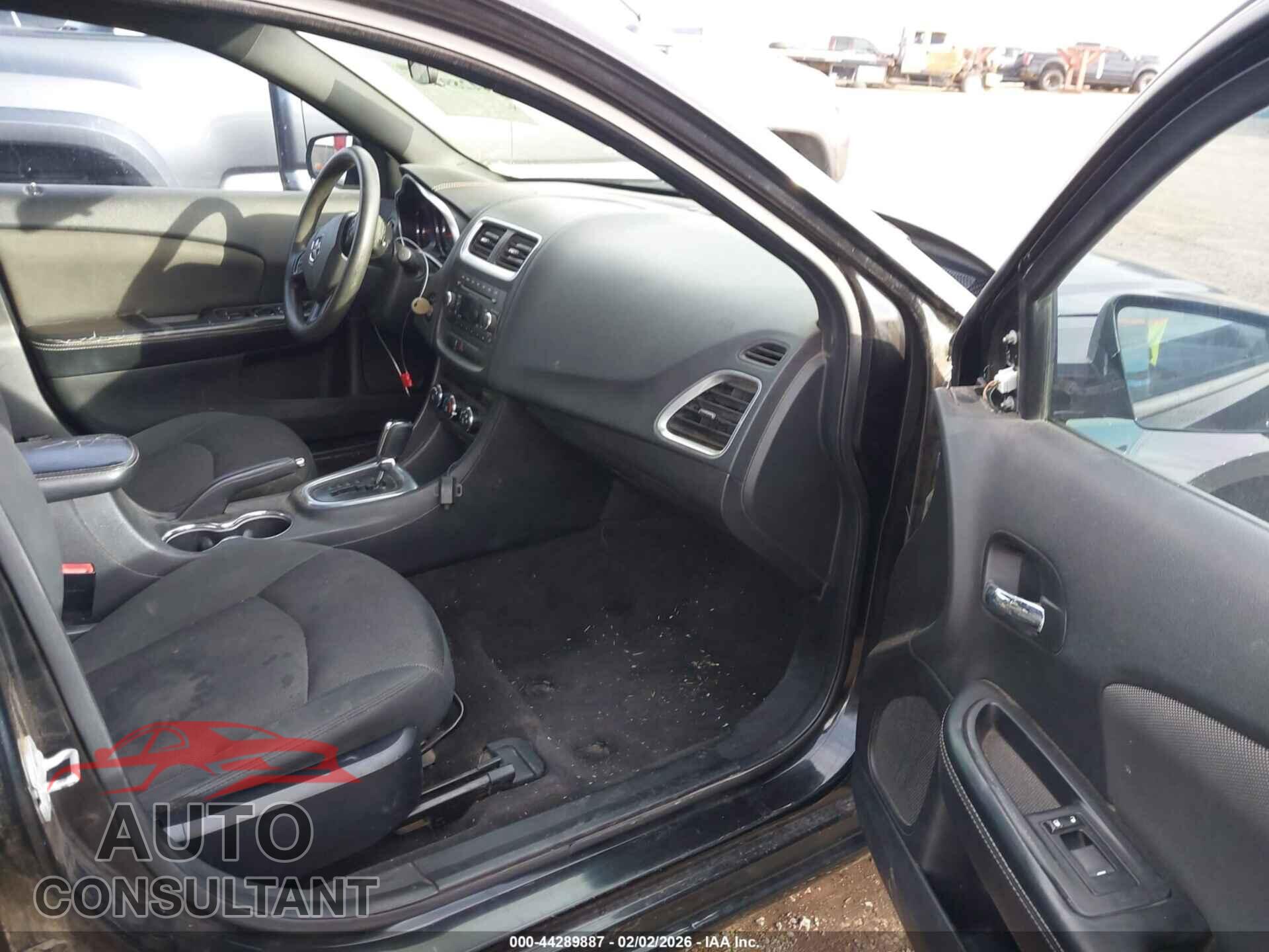 DODGE AVENGER 2012 - 1C3CDZAG8CN290940
