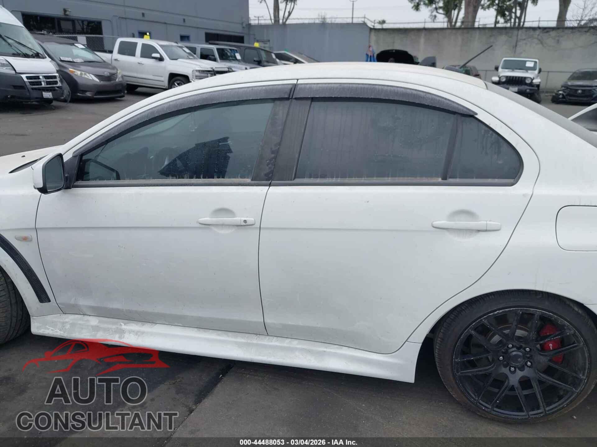 MITSUBISHI LANCER EVOLUTION 2014 - JA32W8FV4EU016287