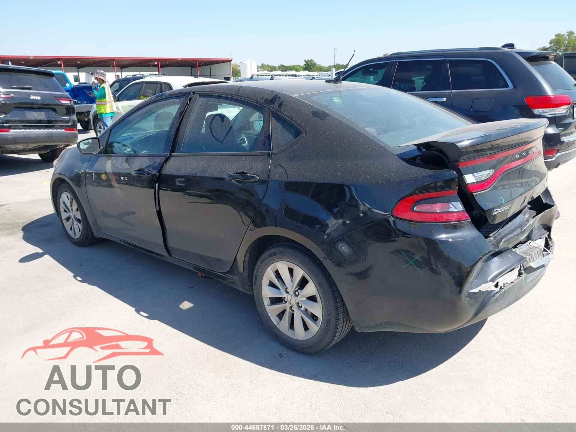 DODGE DART 2014 - 1C3CDFBB1ED851599