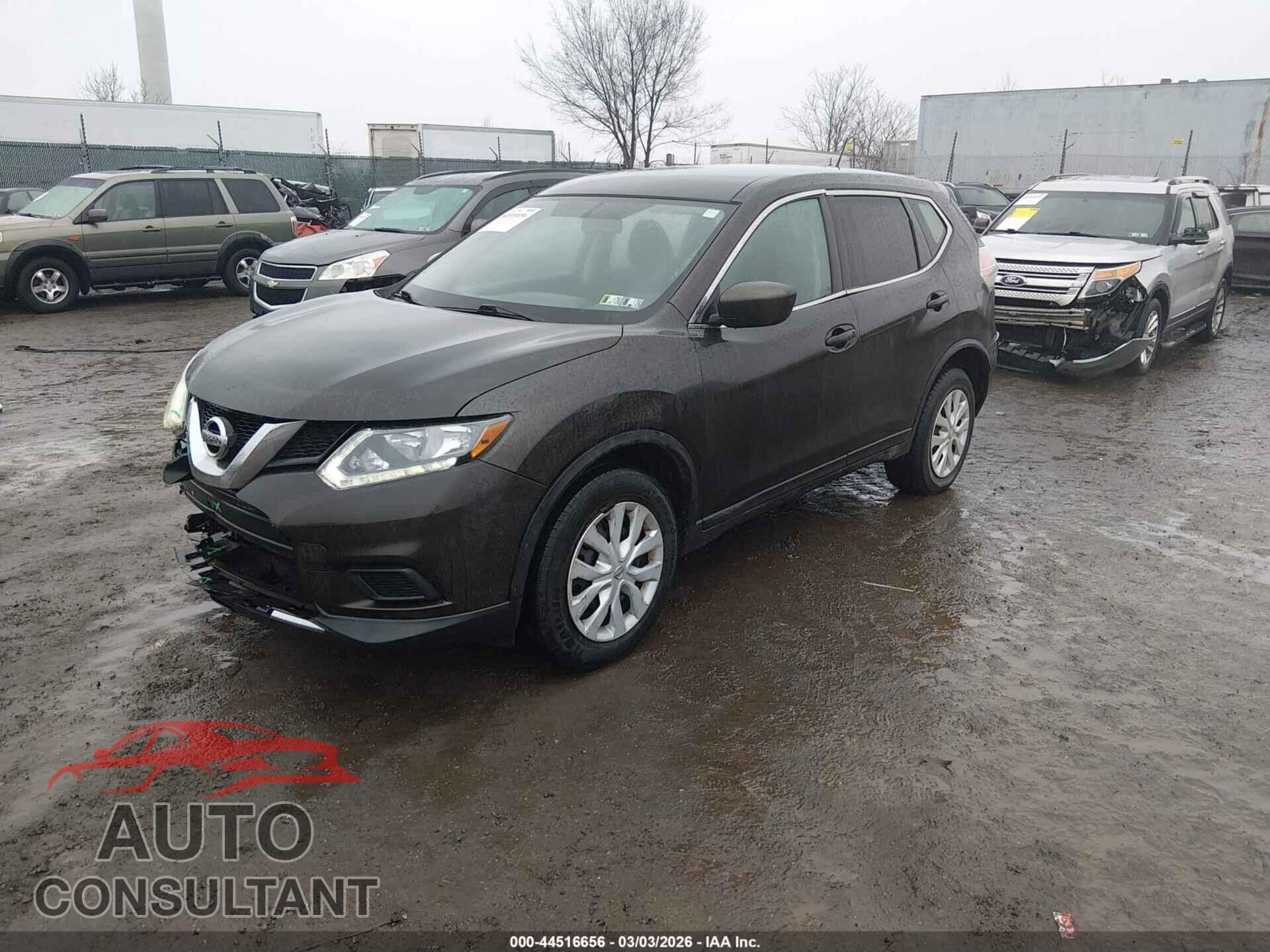 NISSAN ROGUE 2016 - KNMAT2MV0GP687480