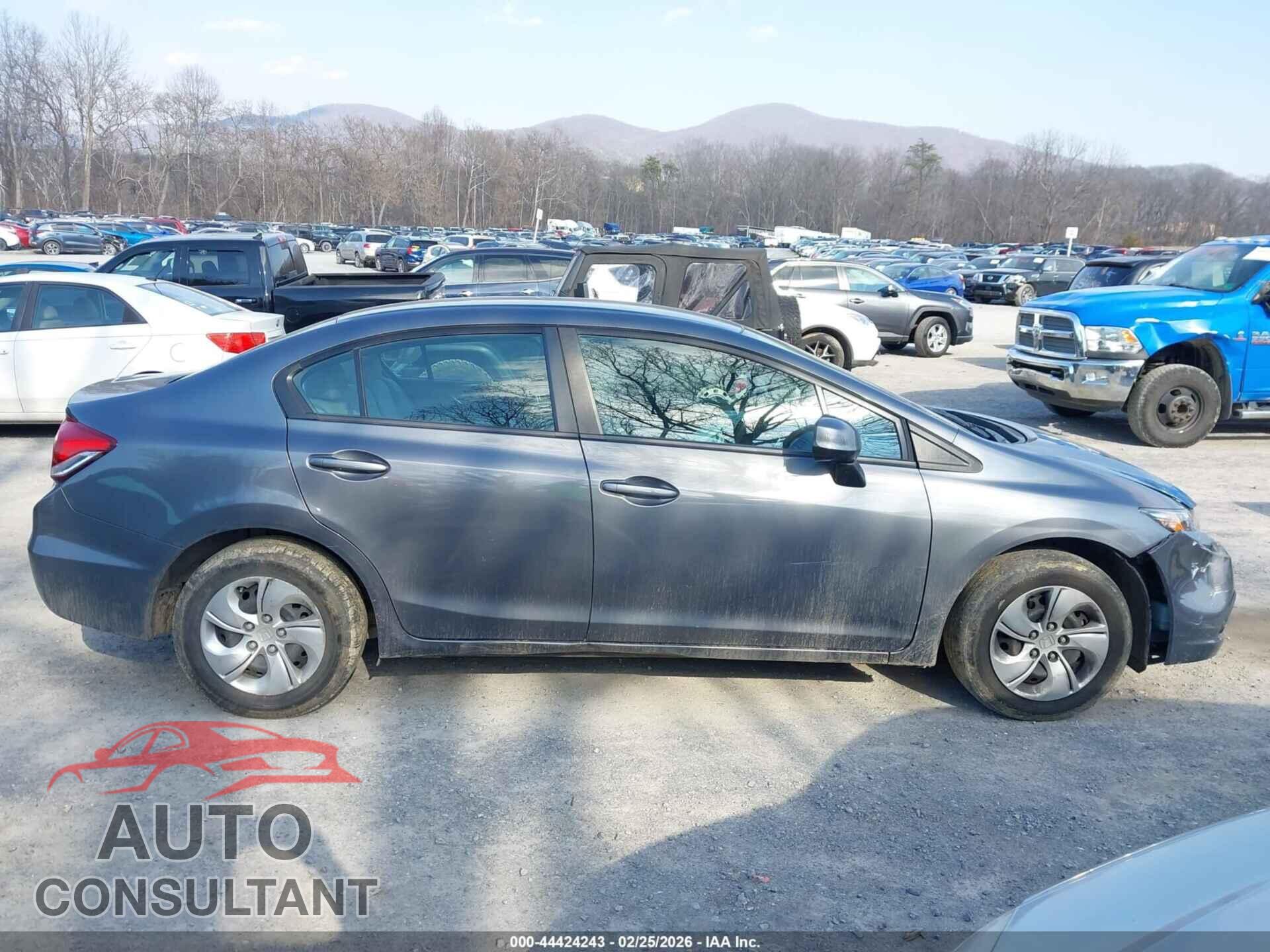 HONDA CIVIC 2013 - 19XFB2F51DE009841