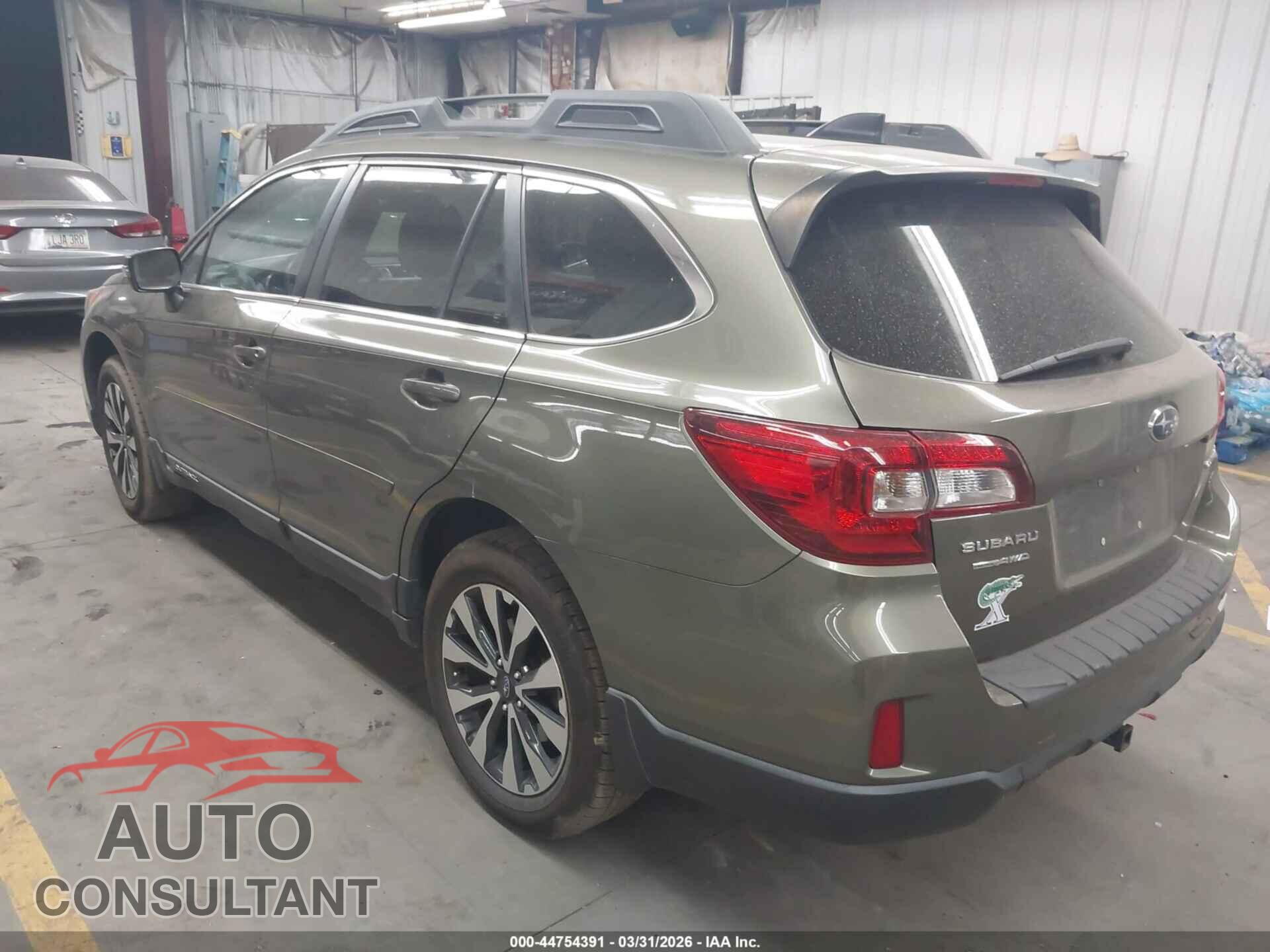SUBARU OUTBACK 2016 - 4S4BSBNC4G3243588