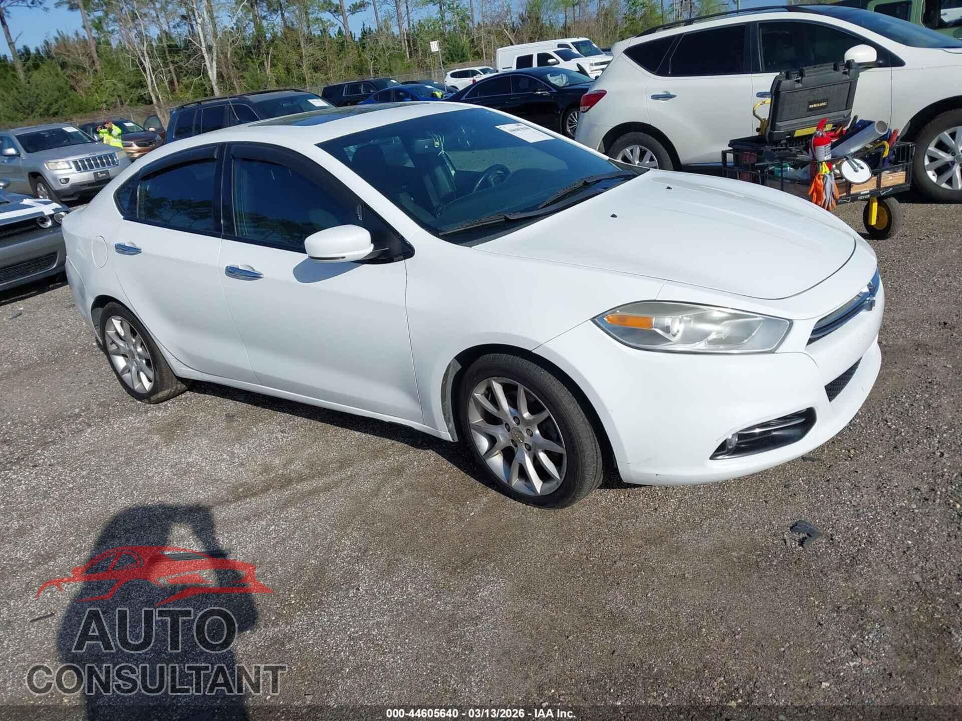 DODGE DART 2013 - 1C3CDFCAXDD103647