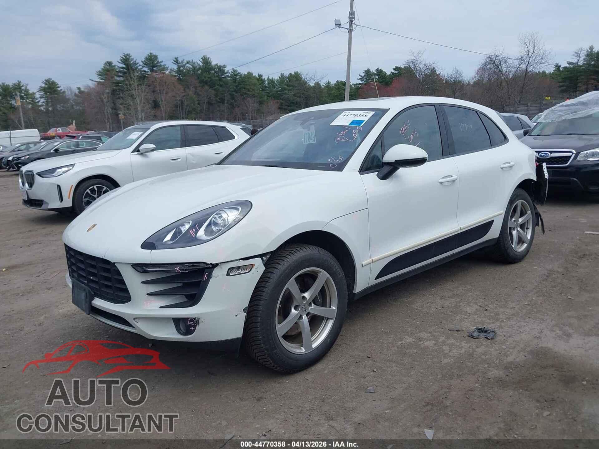 PORSCHE MACAN 2017 - WP1AA2A5XHLB05855