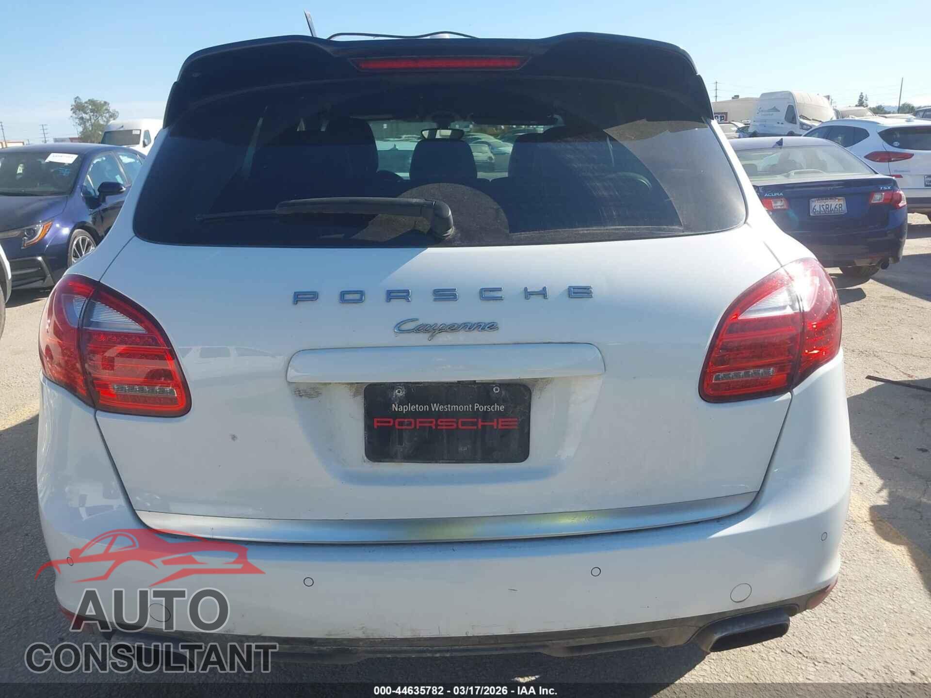 PORSCHE CAYENNE 2013 - WP1AA2A23DLA10635