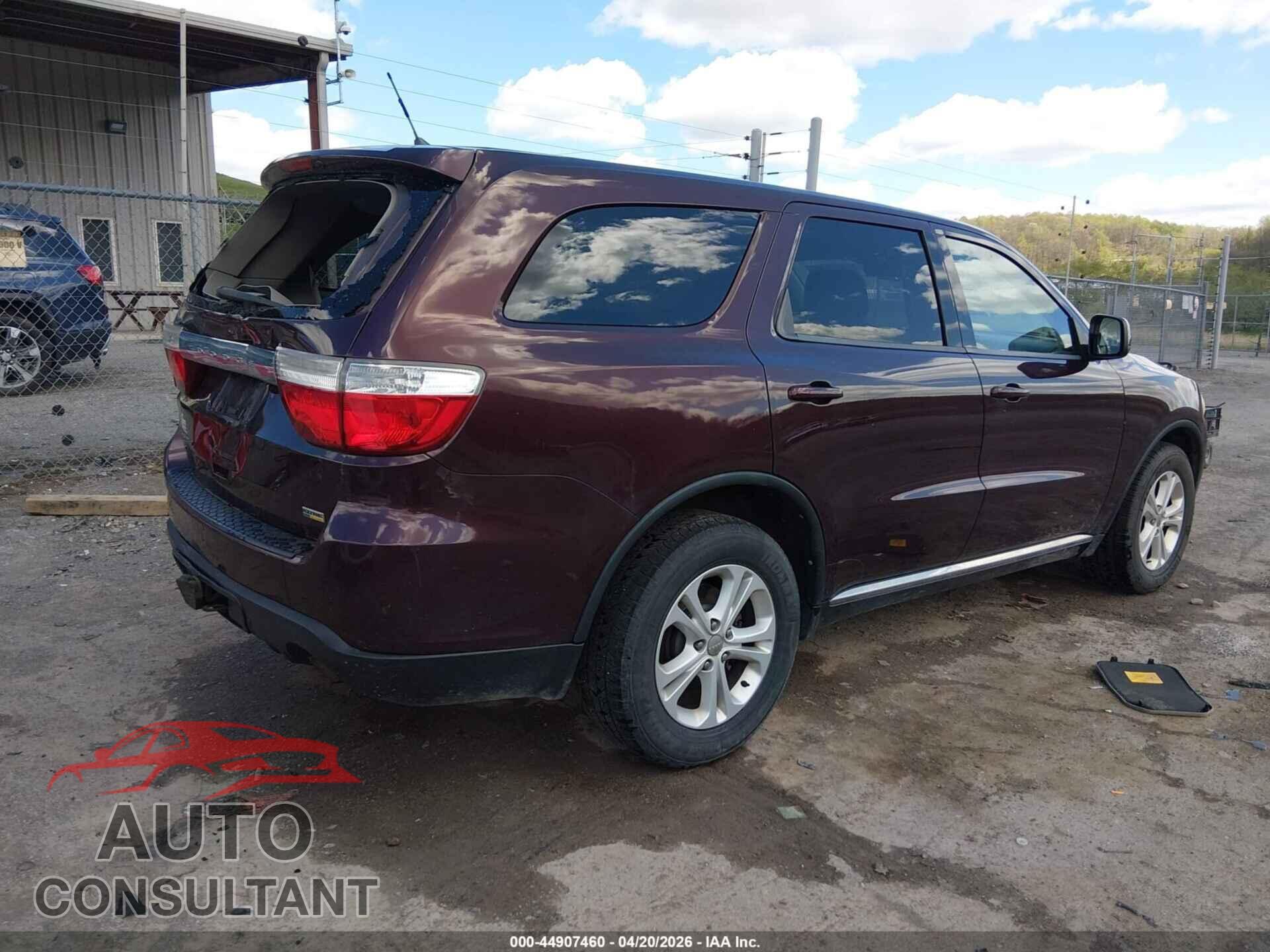 DODGE DURANGO 2012 - 1C4RDJAG2CC271495