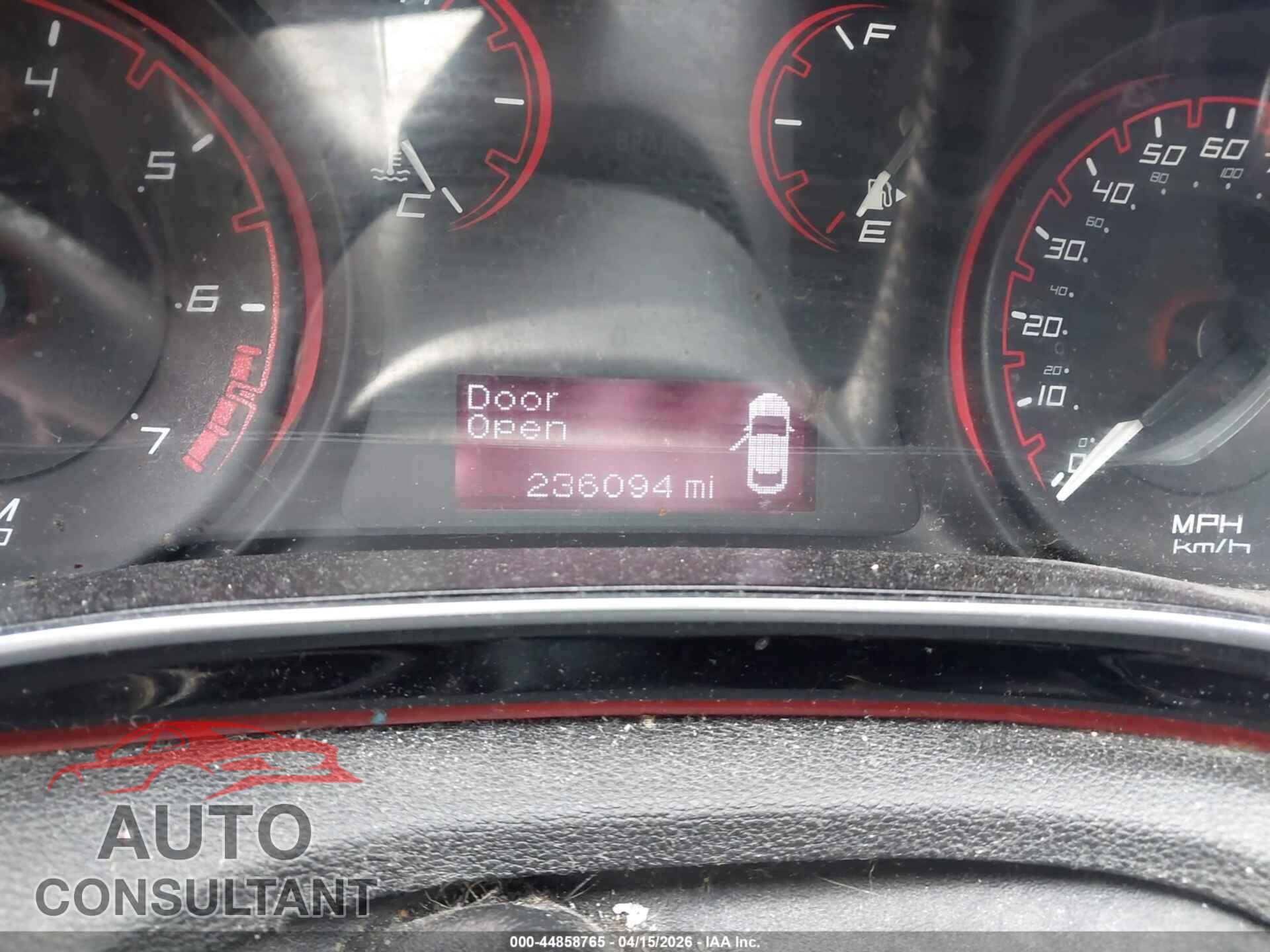 DODGE DART 2015 - 1C3CDFBBXFD435519