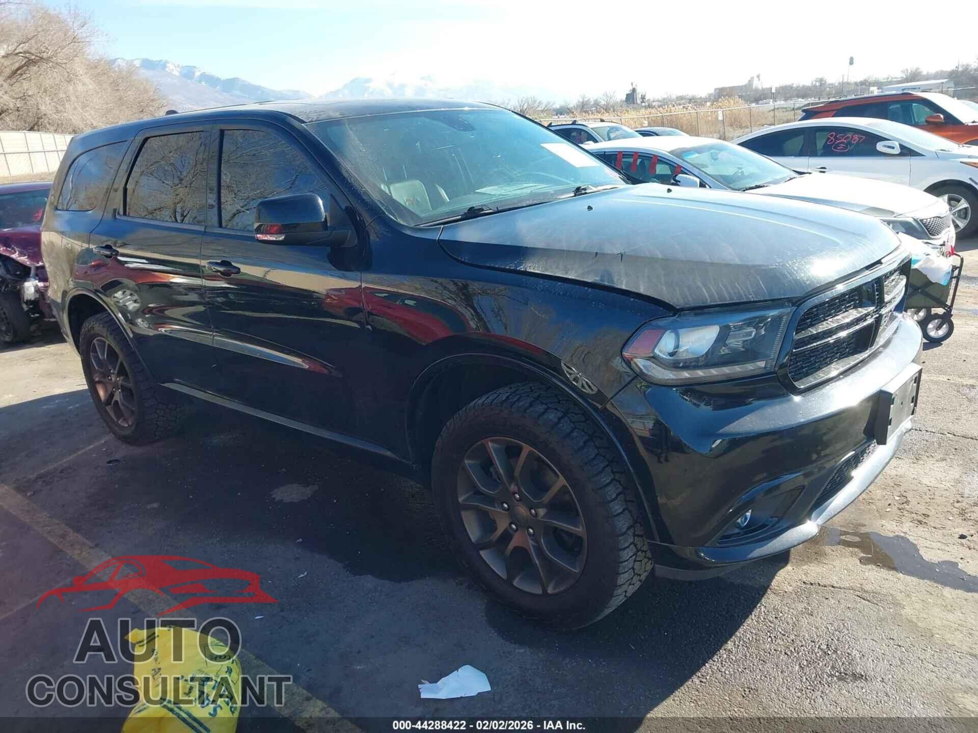DODGE DURANGO 2017 - 1C4SDJCTXHC630093