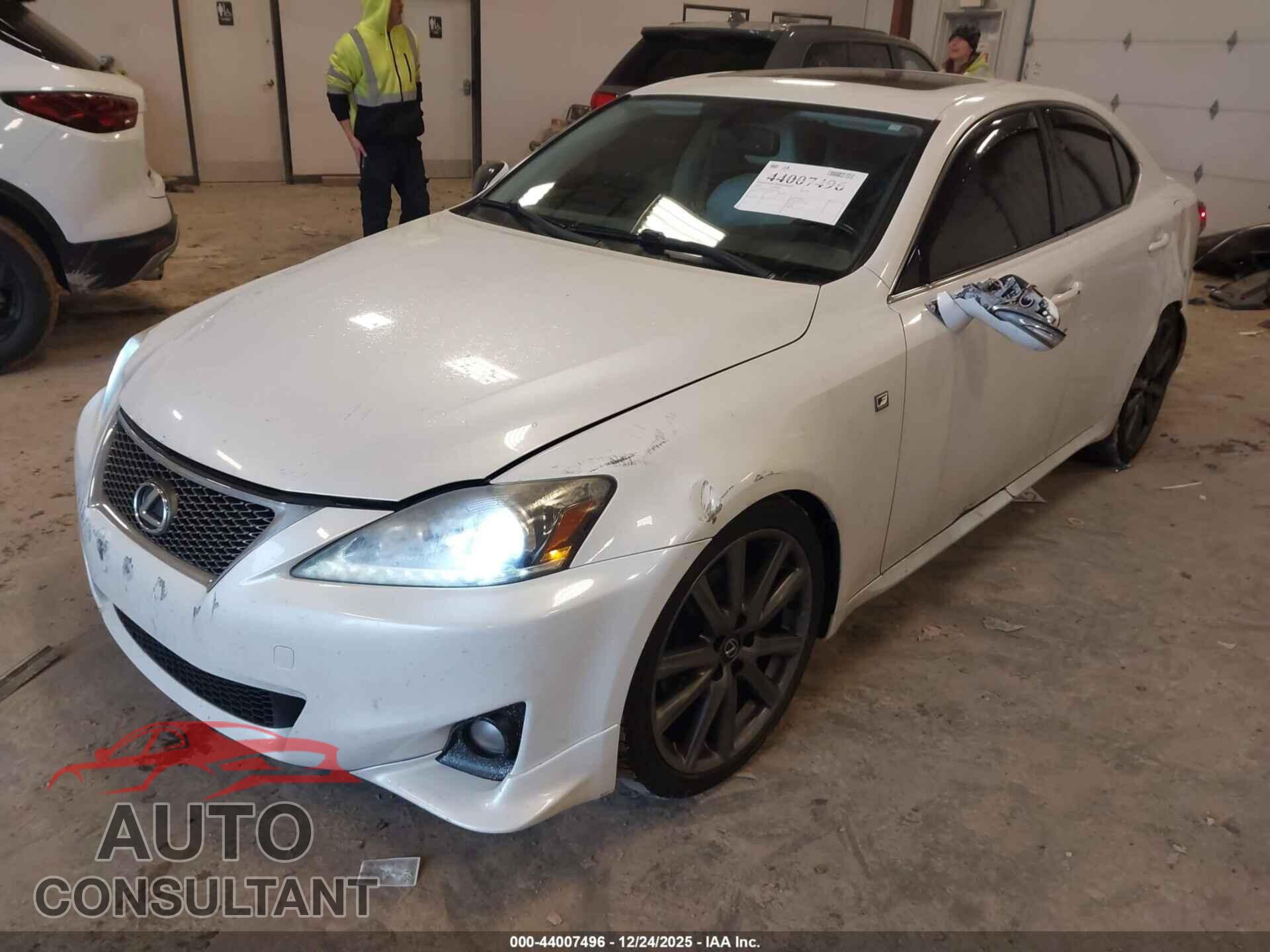 LEXUS IS 250 2012 - JTHCF5C27C5059543