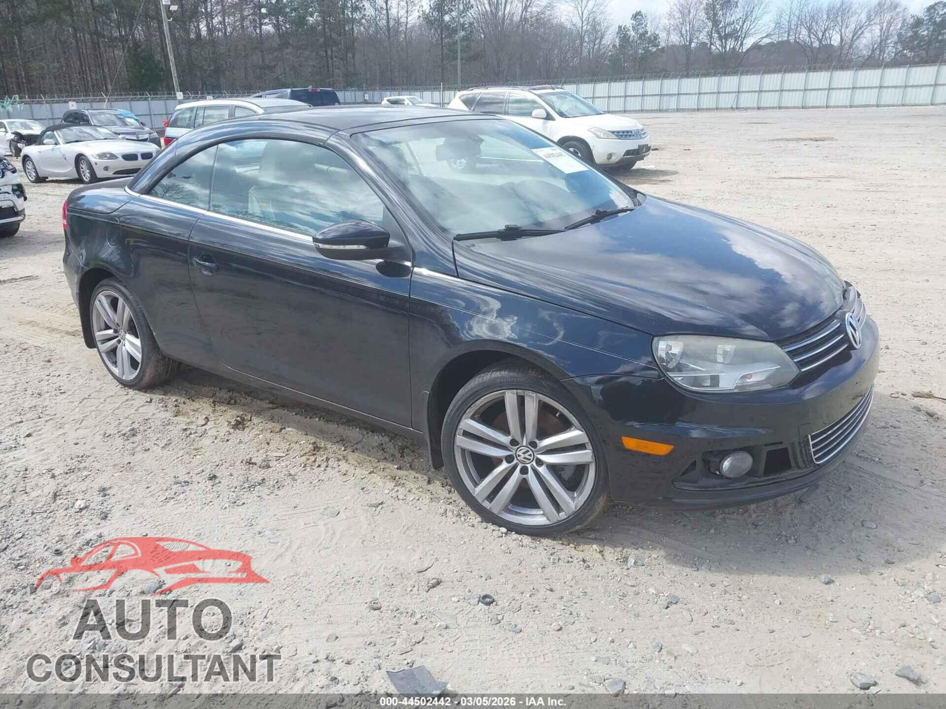 VOLKSWAGEN EOS 2012 - WVWFW7AH4CV003092