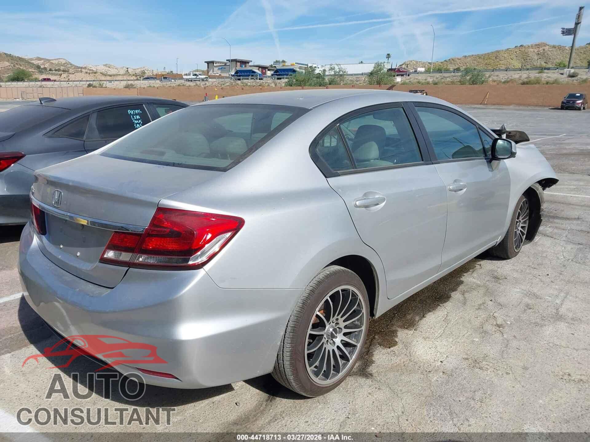 HONDA CIVIC 2013 - 19XFB2F94DE268598