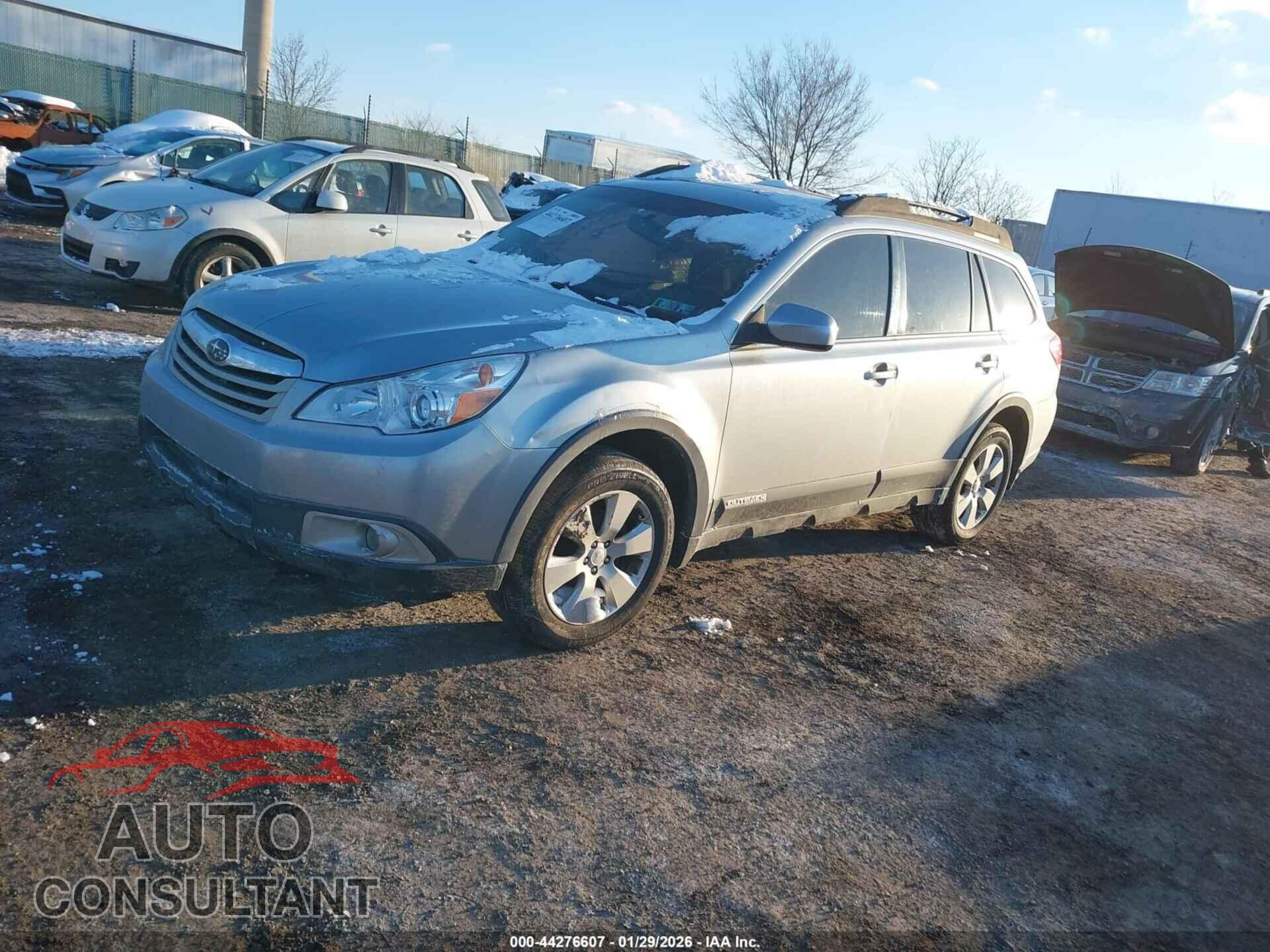 SUBARU OUTBACK 2012 - 4S4BRBGCXC3280227