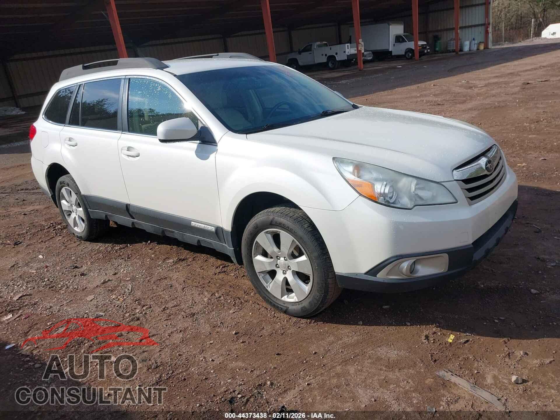 SUBARU OUTBACK 2012 - 4S4BRCCC7C3237606