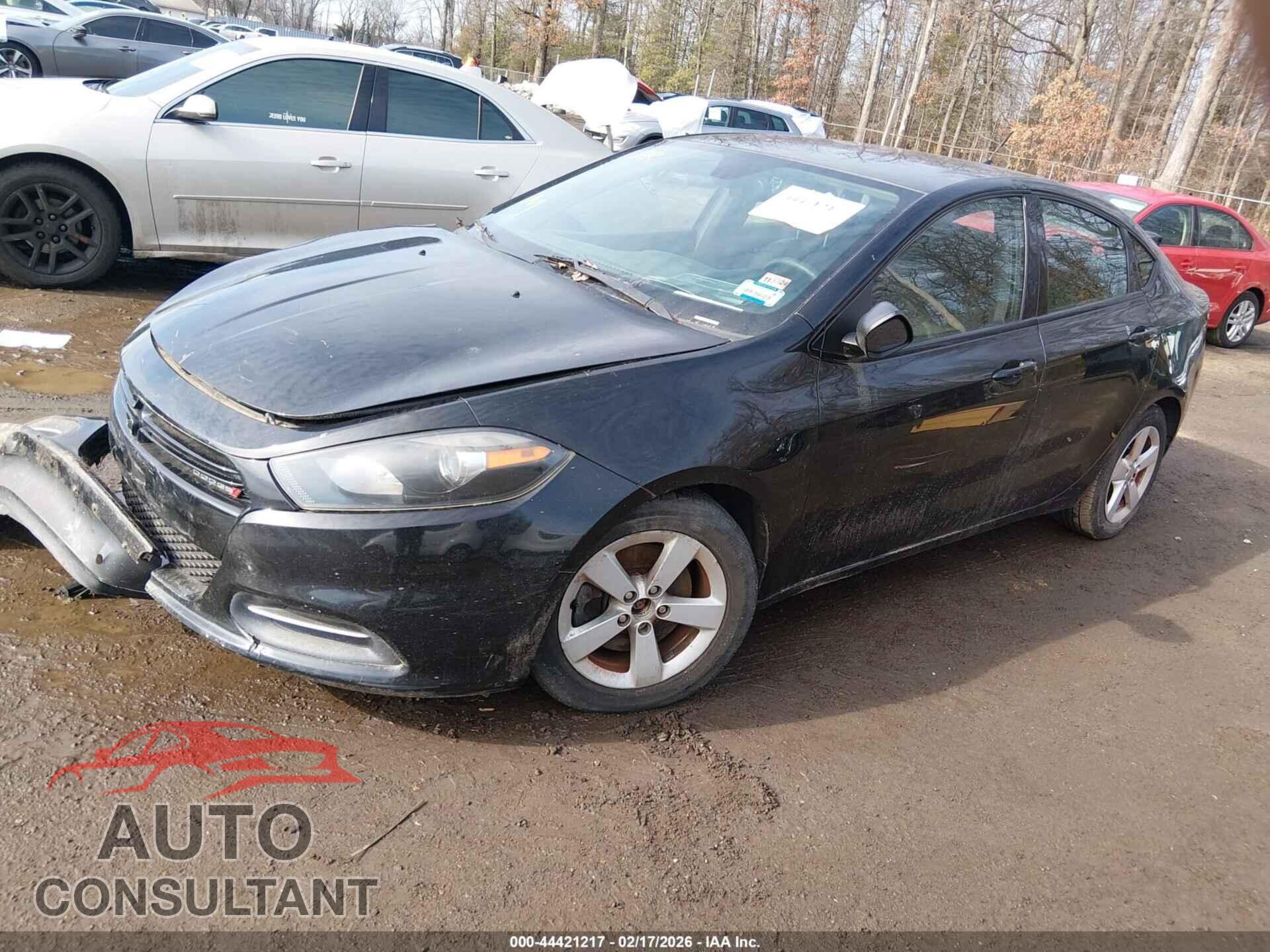 DODGE DART 2015 - 1C3CDFBB4FD221481