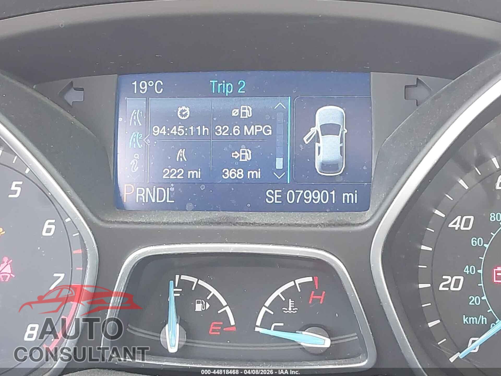 FORD FOCUS 2014 - 1FADP3F23EL389414