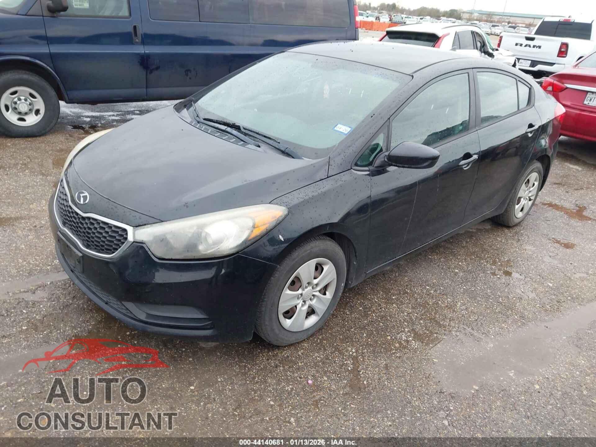 KIA FORTE 2014 - KNAFK4A64E5120860