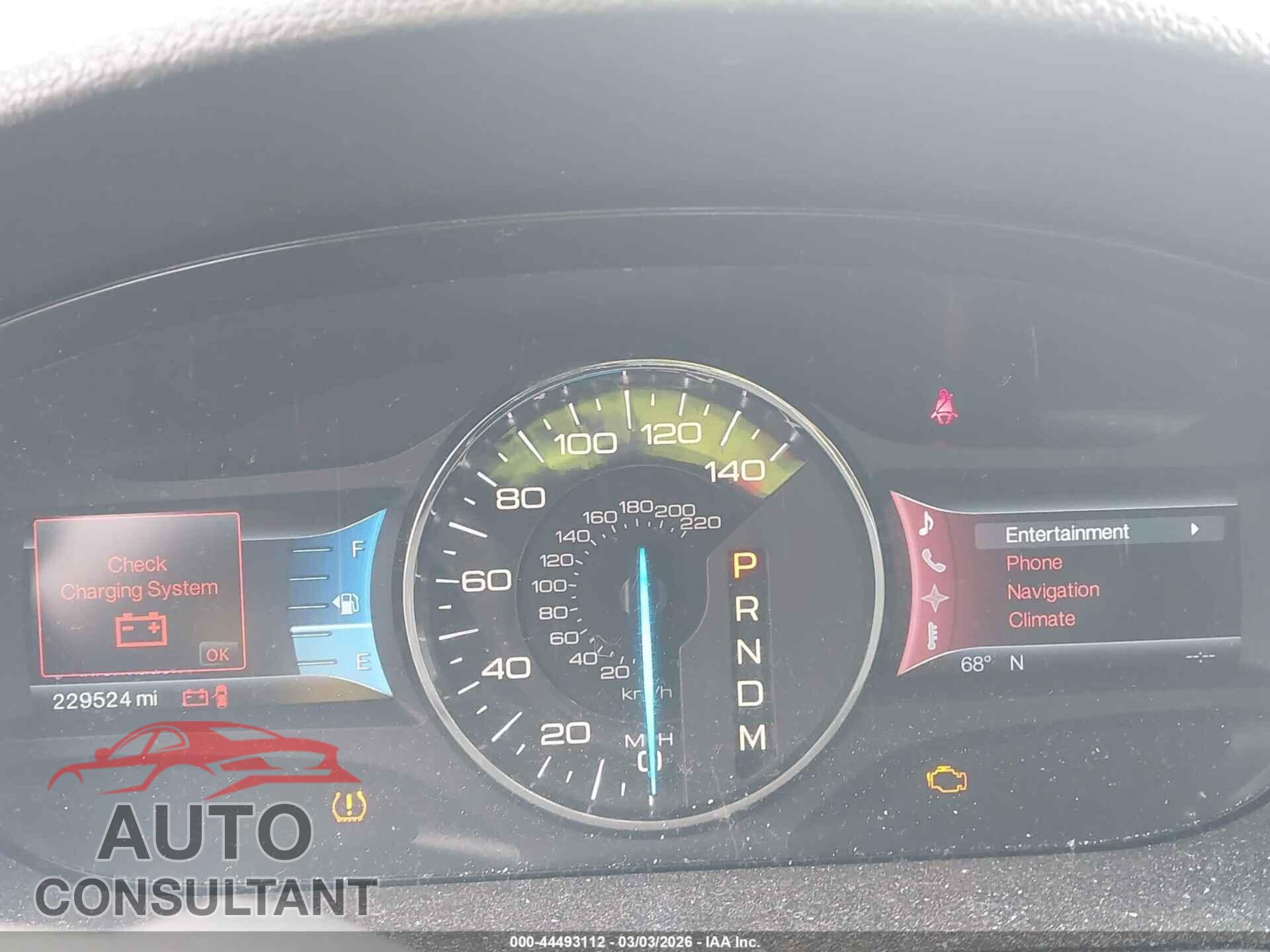 FORD EDGE 2011 - 2FMDK3JC1BBA44933