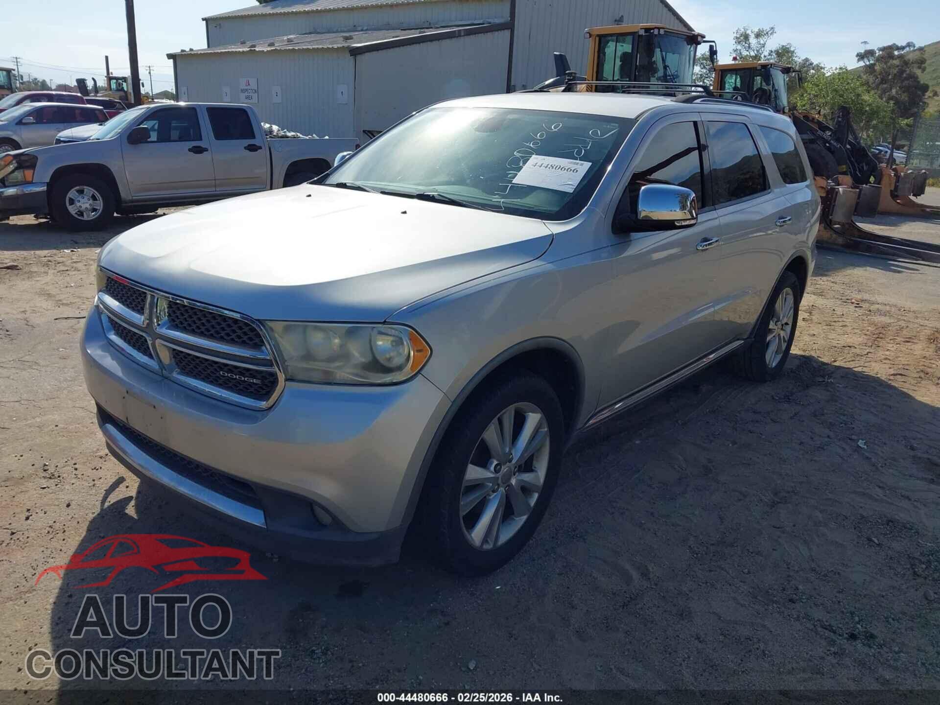 DODGE DURANGO 2011 - 1D4RD4GGXBC660900