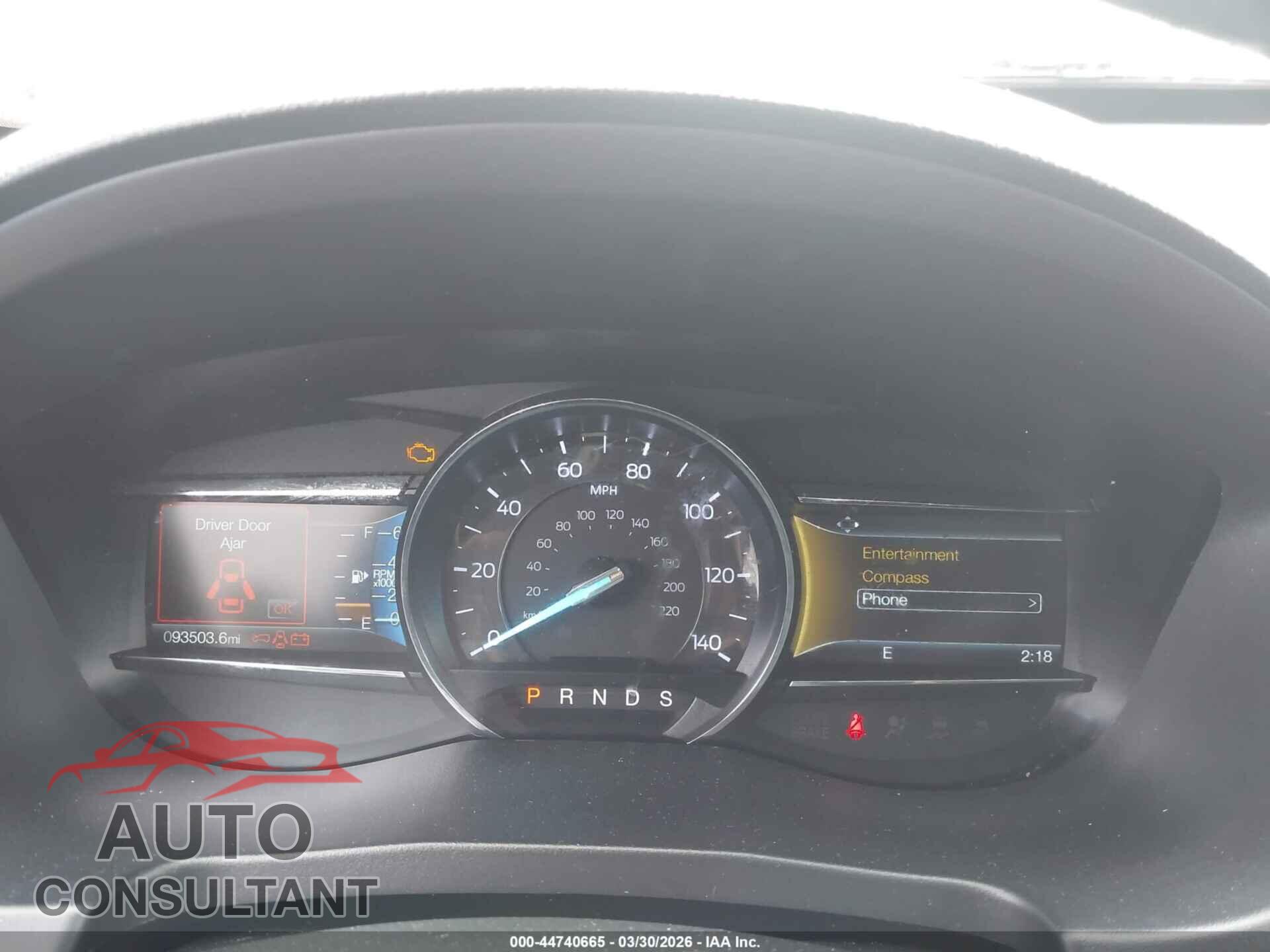 FORD EXPLORER 2018 - 1FM5K8D83JGB86748