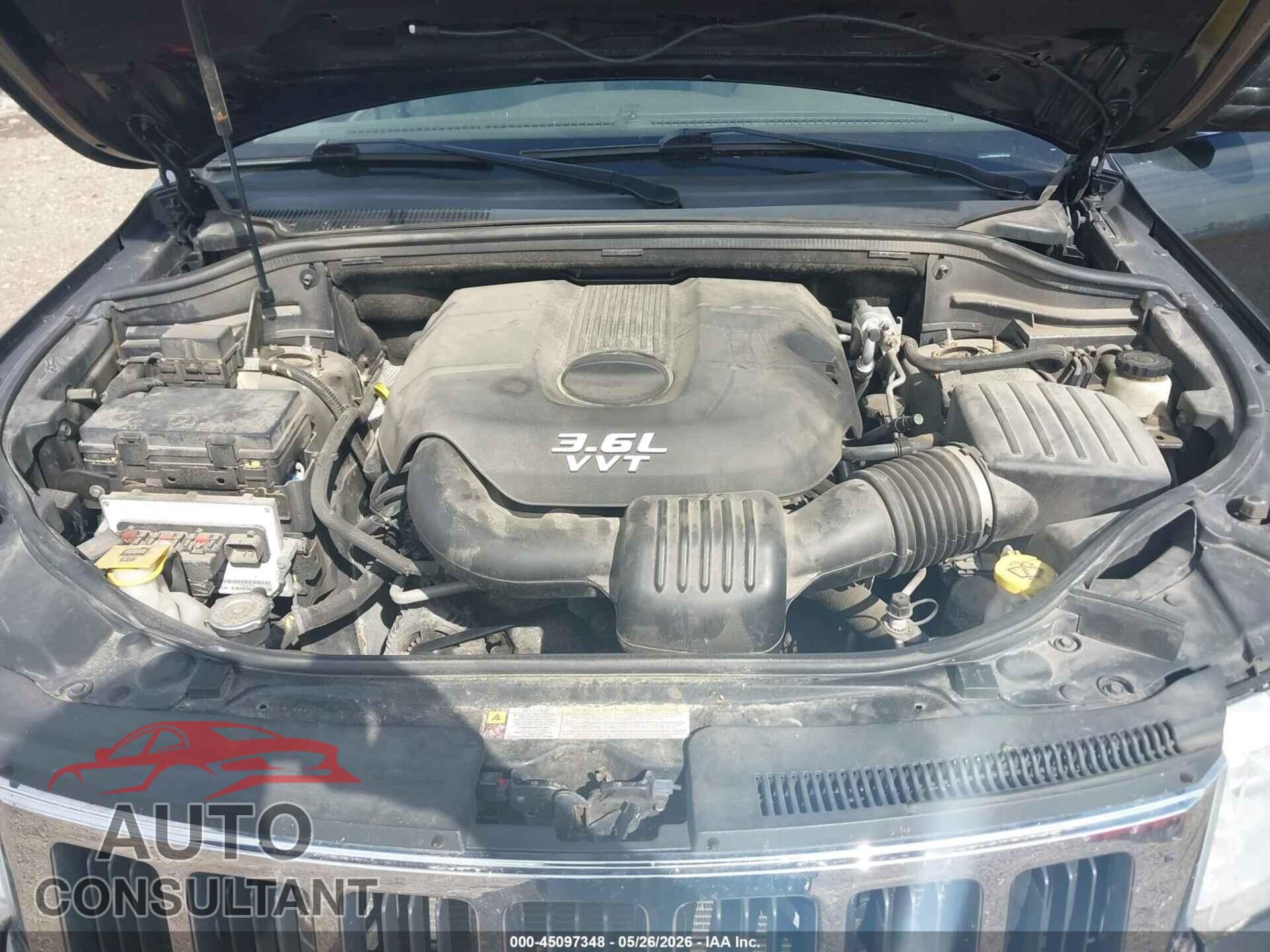 JEEP GRAND CHEROKEE 2012 - 1C4RJFAG3CC298386