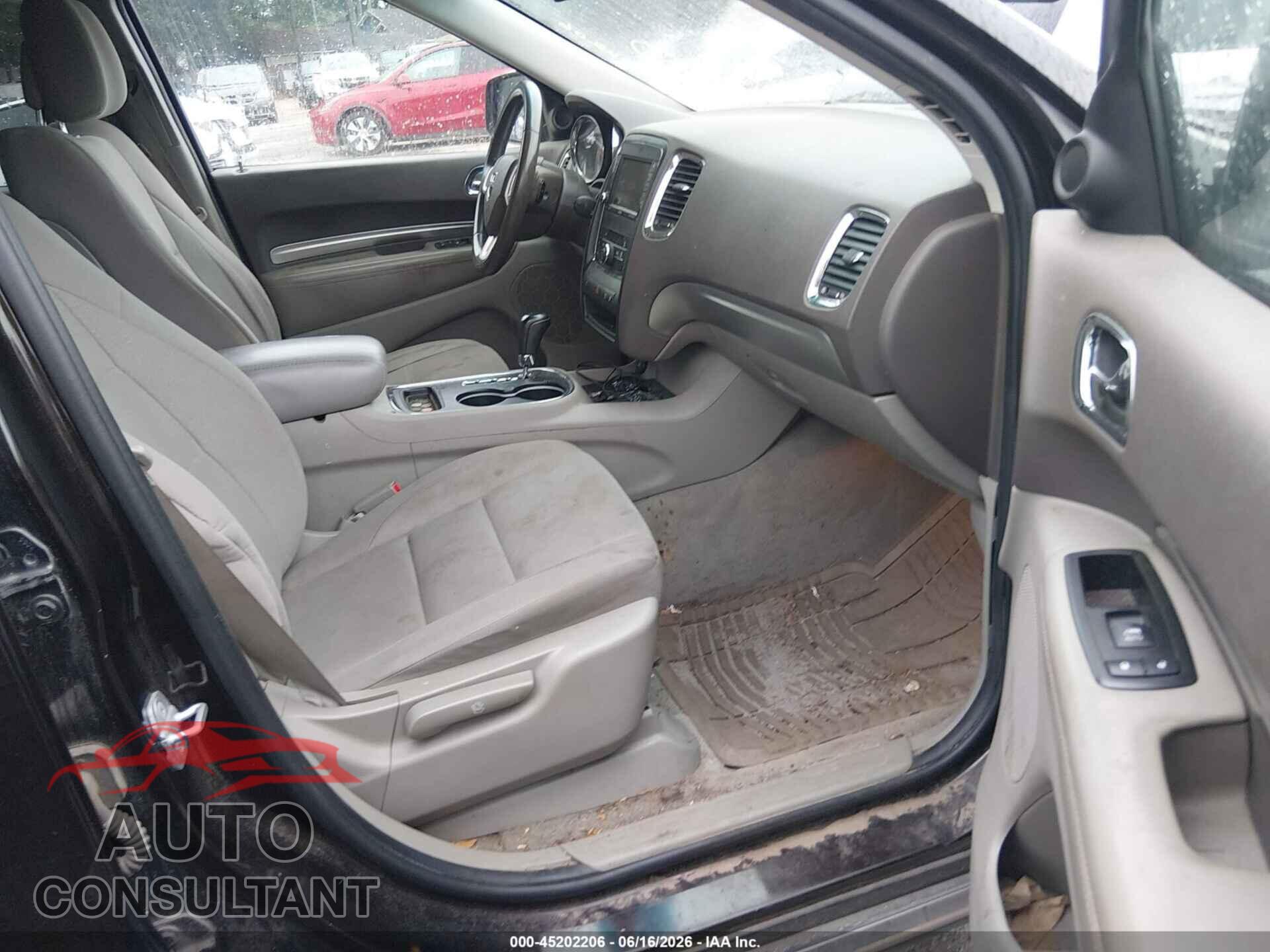 DODGE DURANGO 2012 - 1C4RDJAG4CC207328