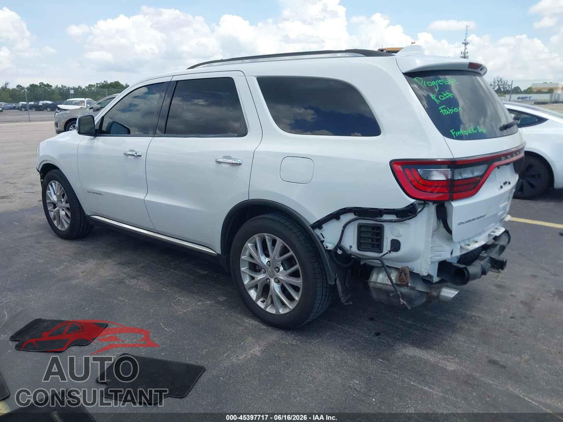 DODGE DURANGO 2014 - 1C4SDHETXEC970782