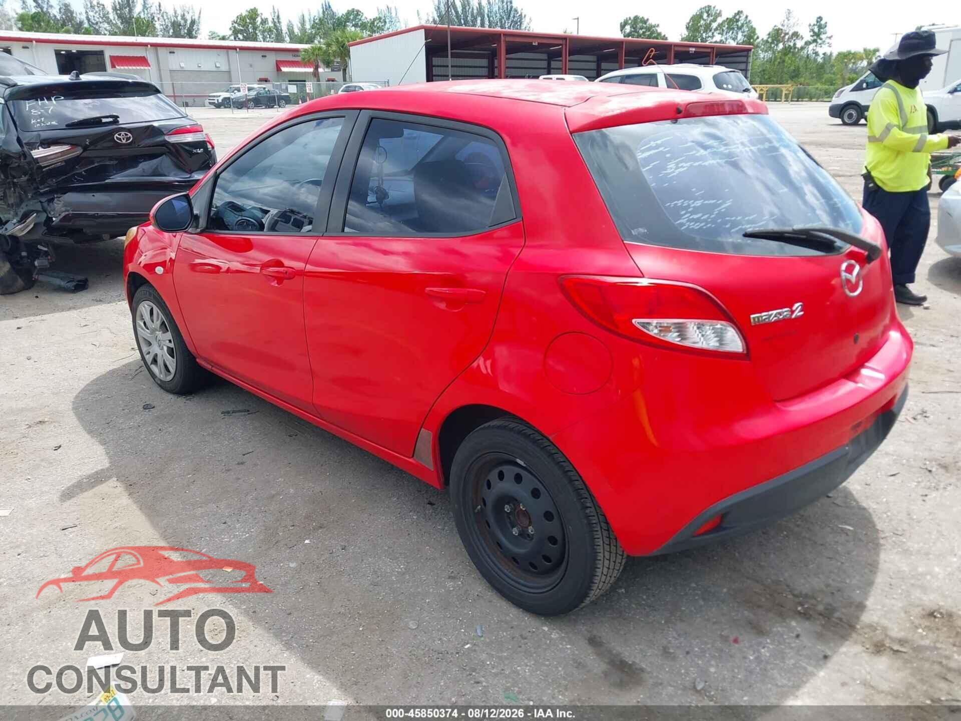 MAZDA MAZDA2 2013 - JM1DE1KY4D0170668
