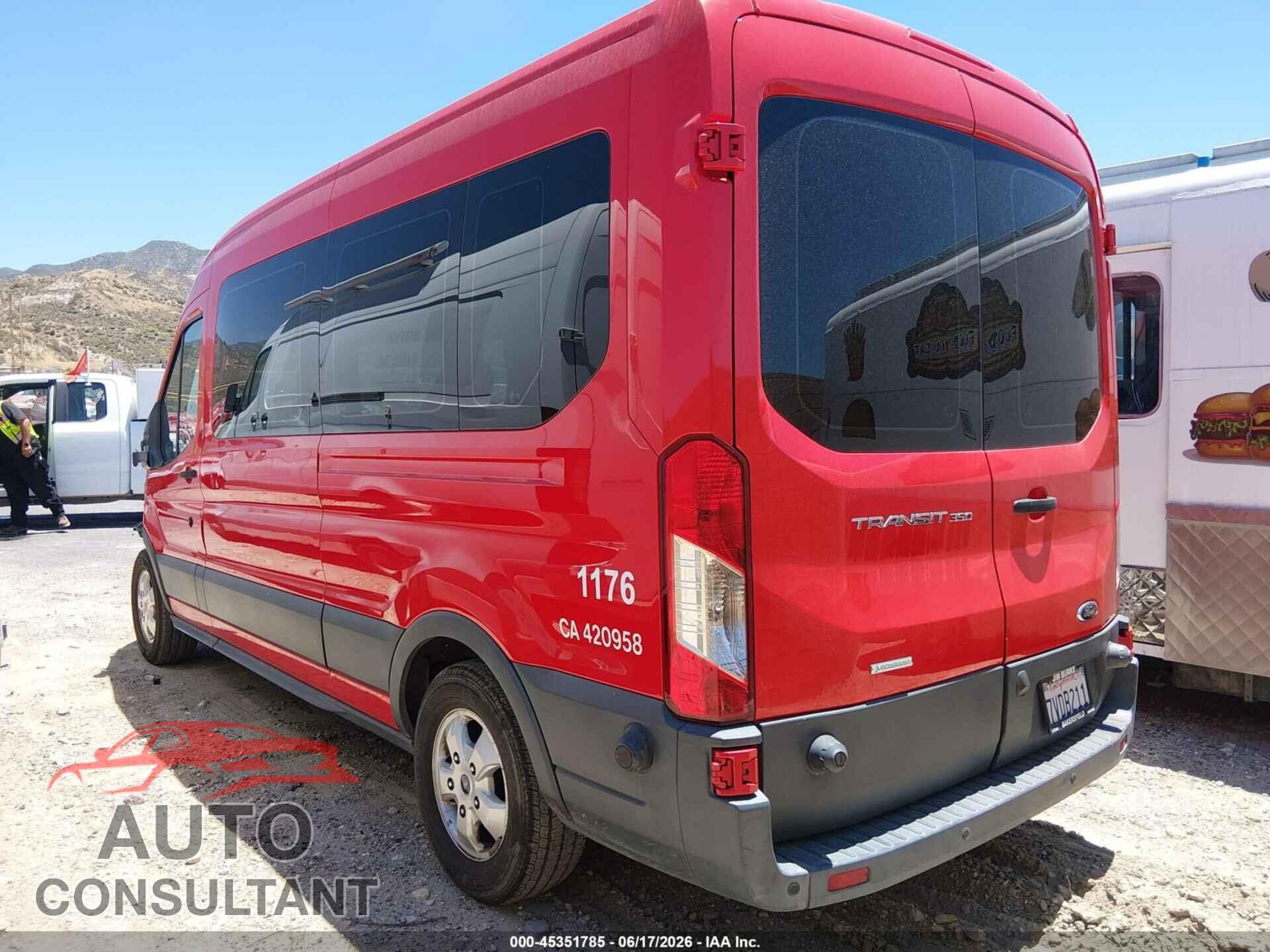 FORD TRANSIT-350 2017 - 1FBAX2CG1HKA17401