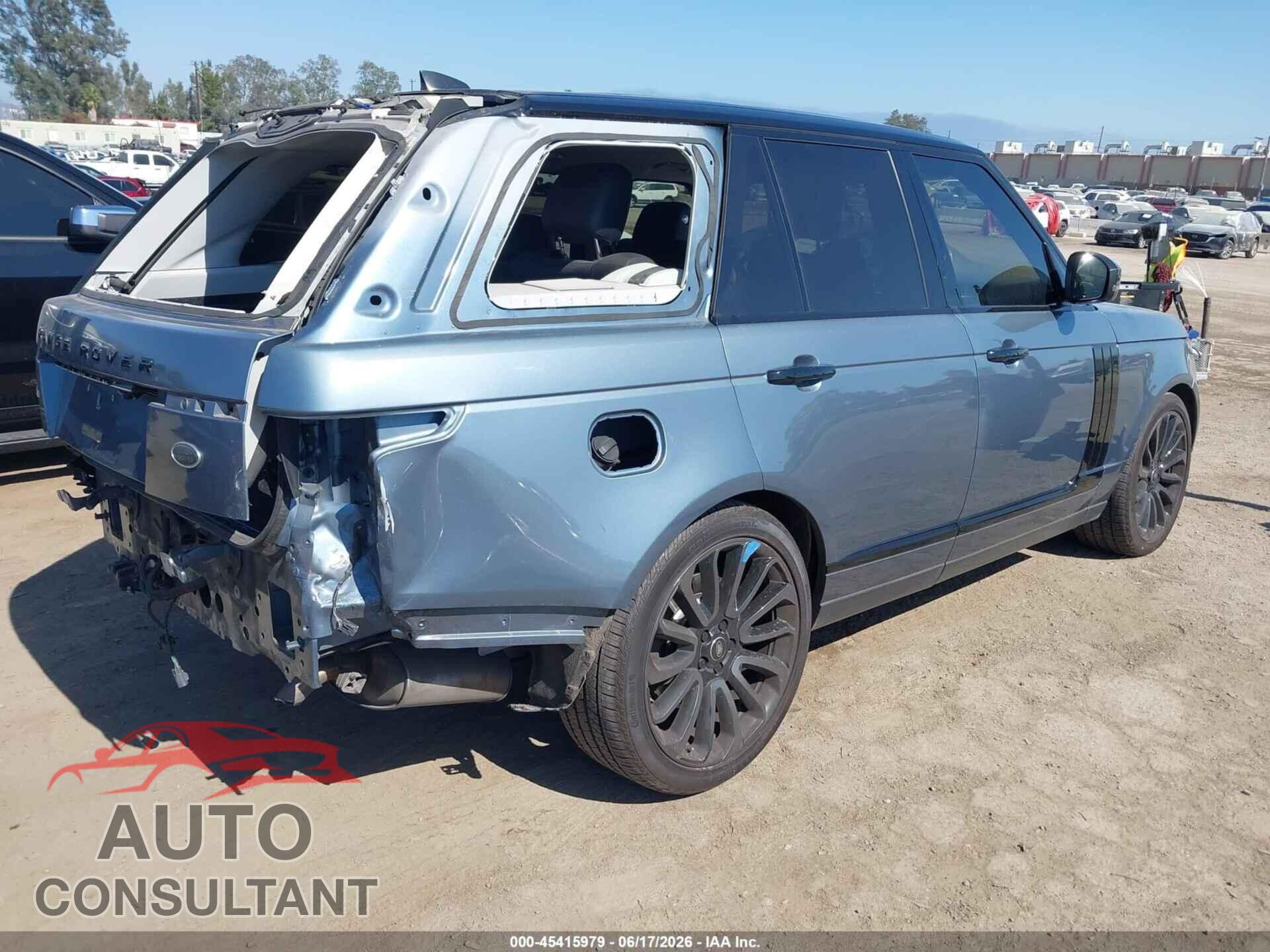 LAND ROVER RANGE ROVER 2017 - SALGS2FV3HA372891