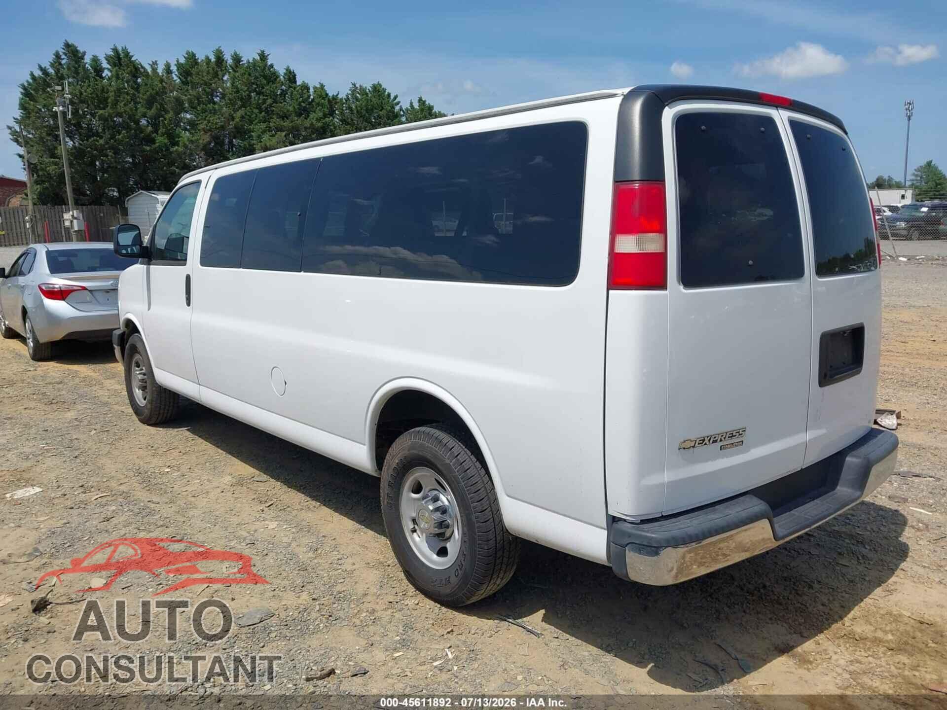 CHEVROLET EXPRESS 3500 2013 - 1GAZG1FA5D1178228
