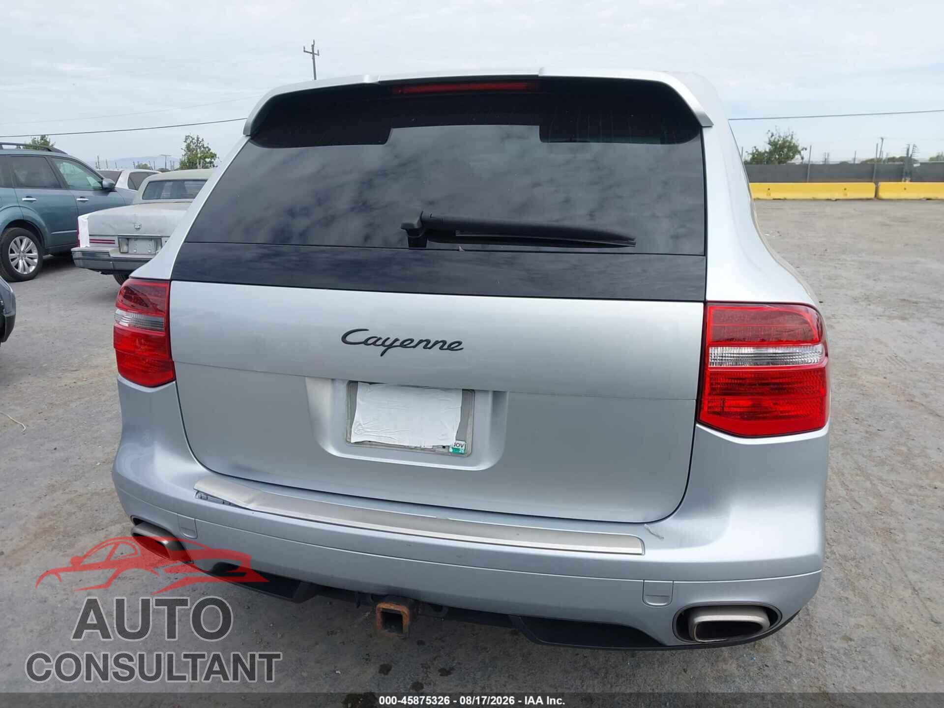PORSCHE CAYENNE 2010 - WP1AA2AP9ALA02191