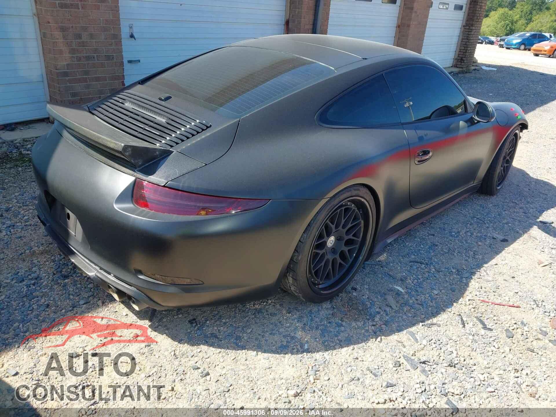 PORSCHE 911 2013 - WP0AB2A99DS120574