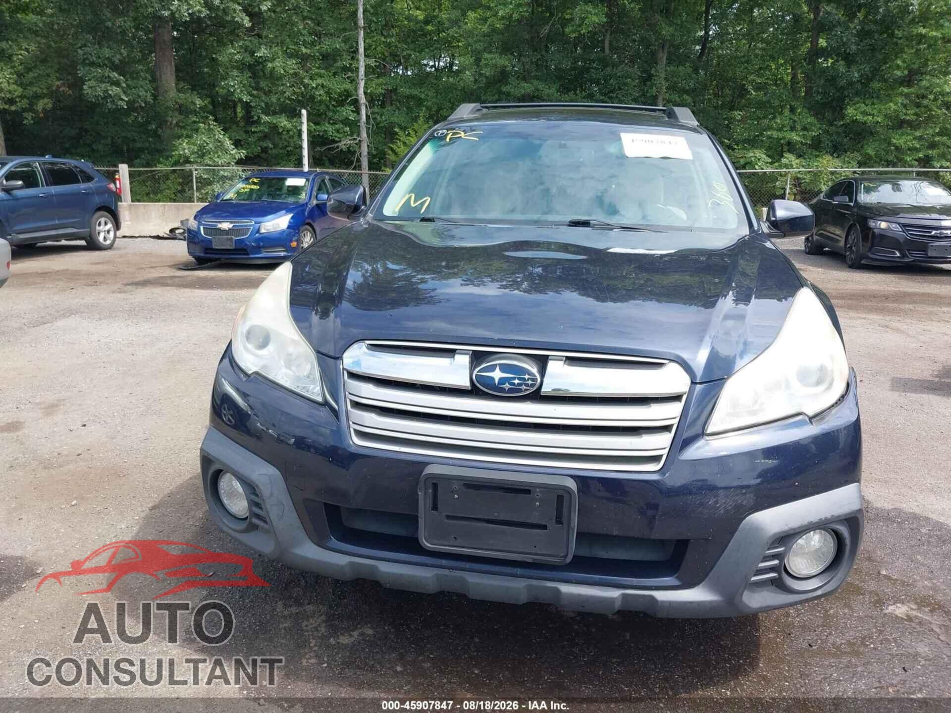 SUBARU OUTBACK 2014 - 4S4BRBDC8E3208935