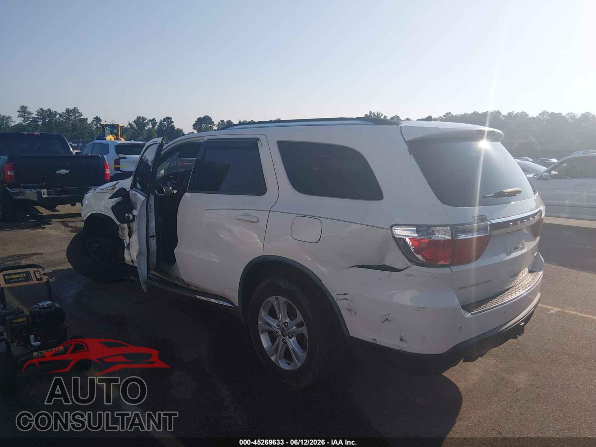 DODGE DURANGO 2012 - 1C4SDHDT1CC204888