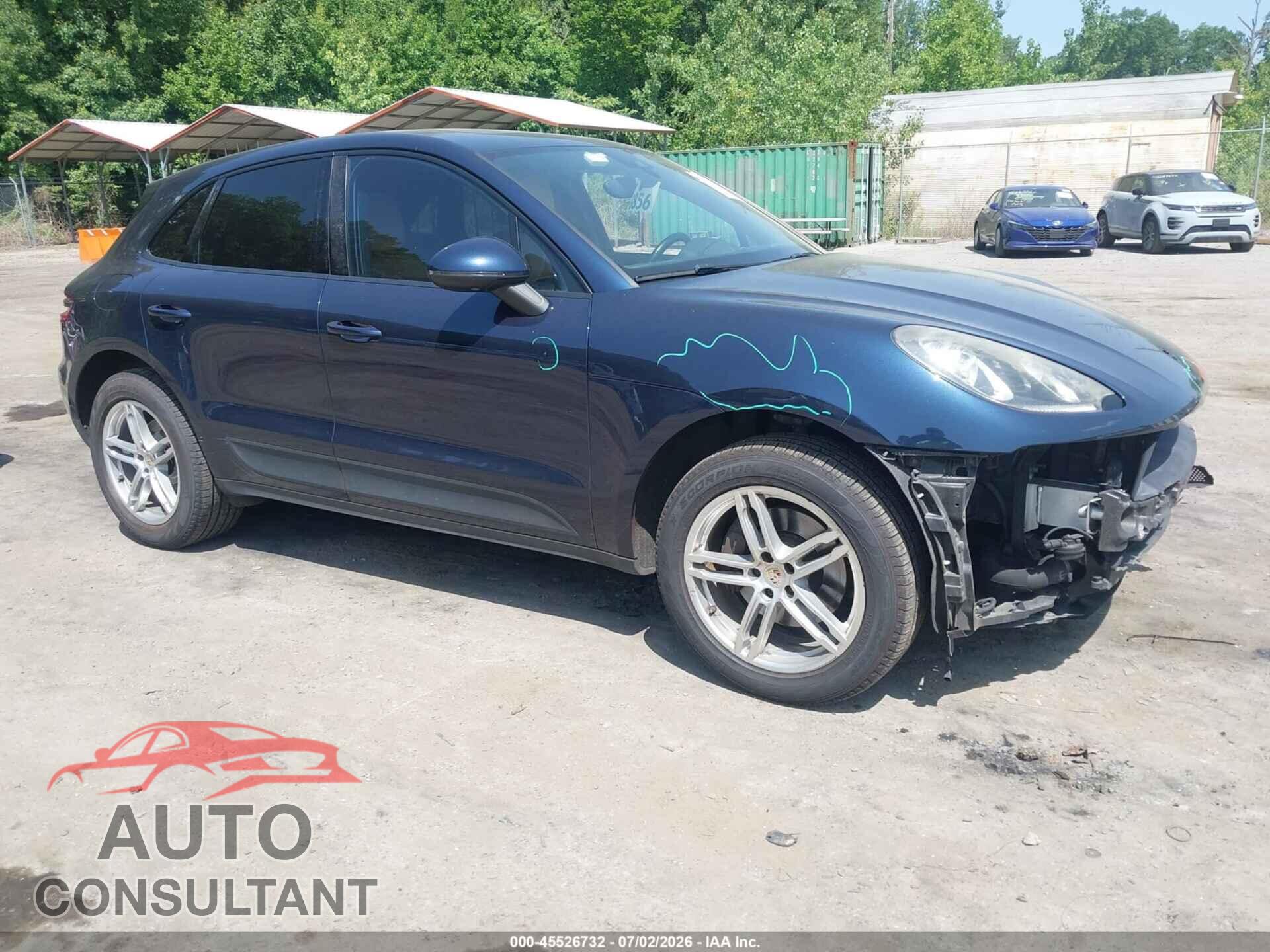 PORSCHE MACAN 2017 - WP1AA2A51HLB07929