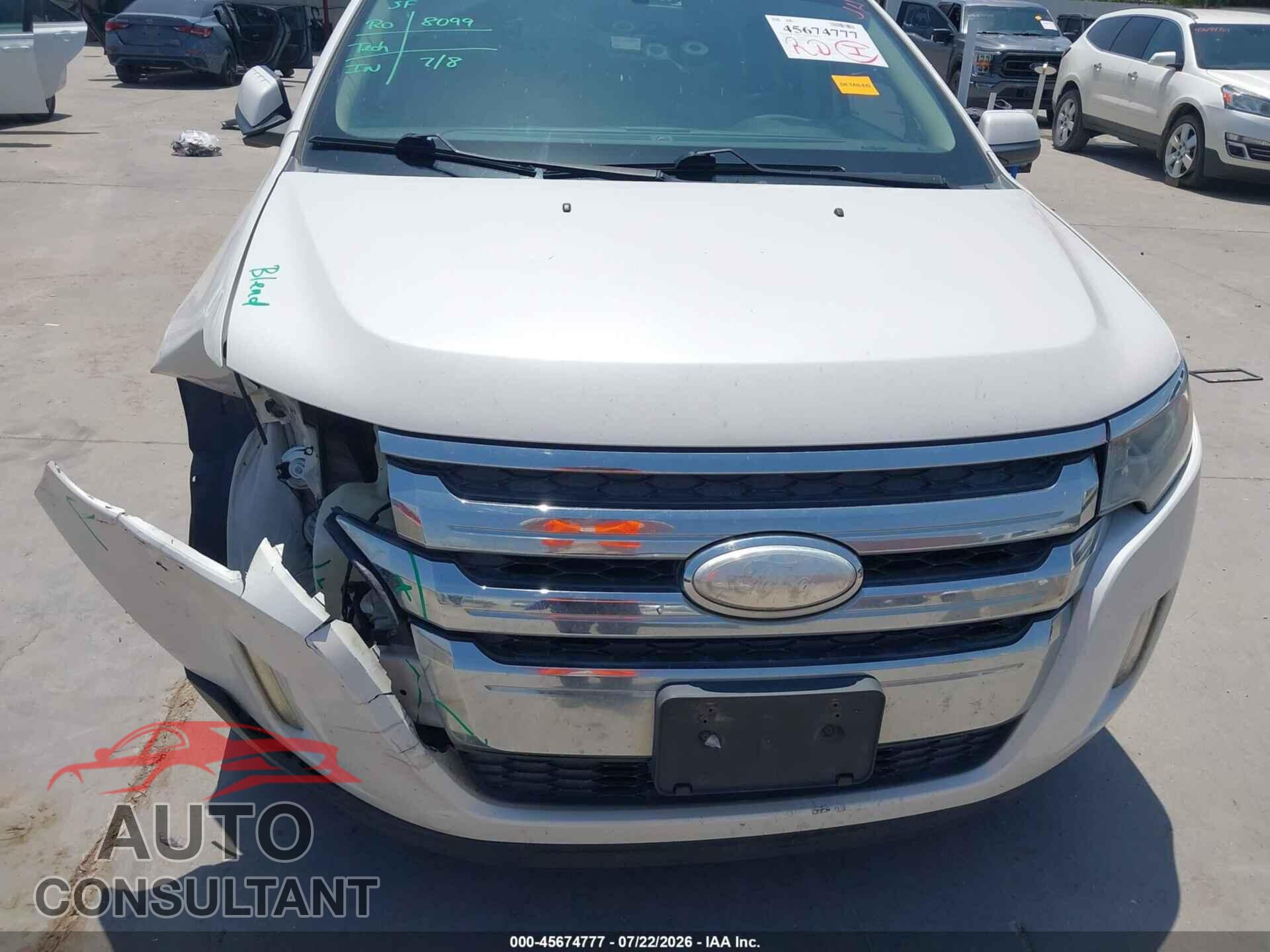 FORD EDGE 2014 - 2FMDK3KC3EBB29663