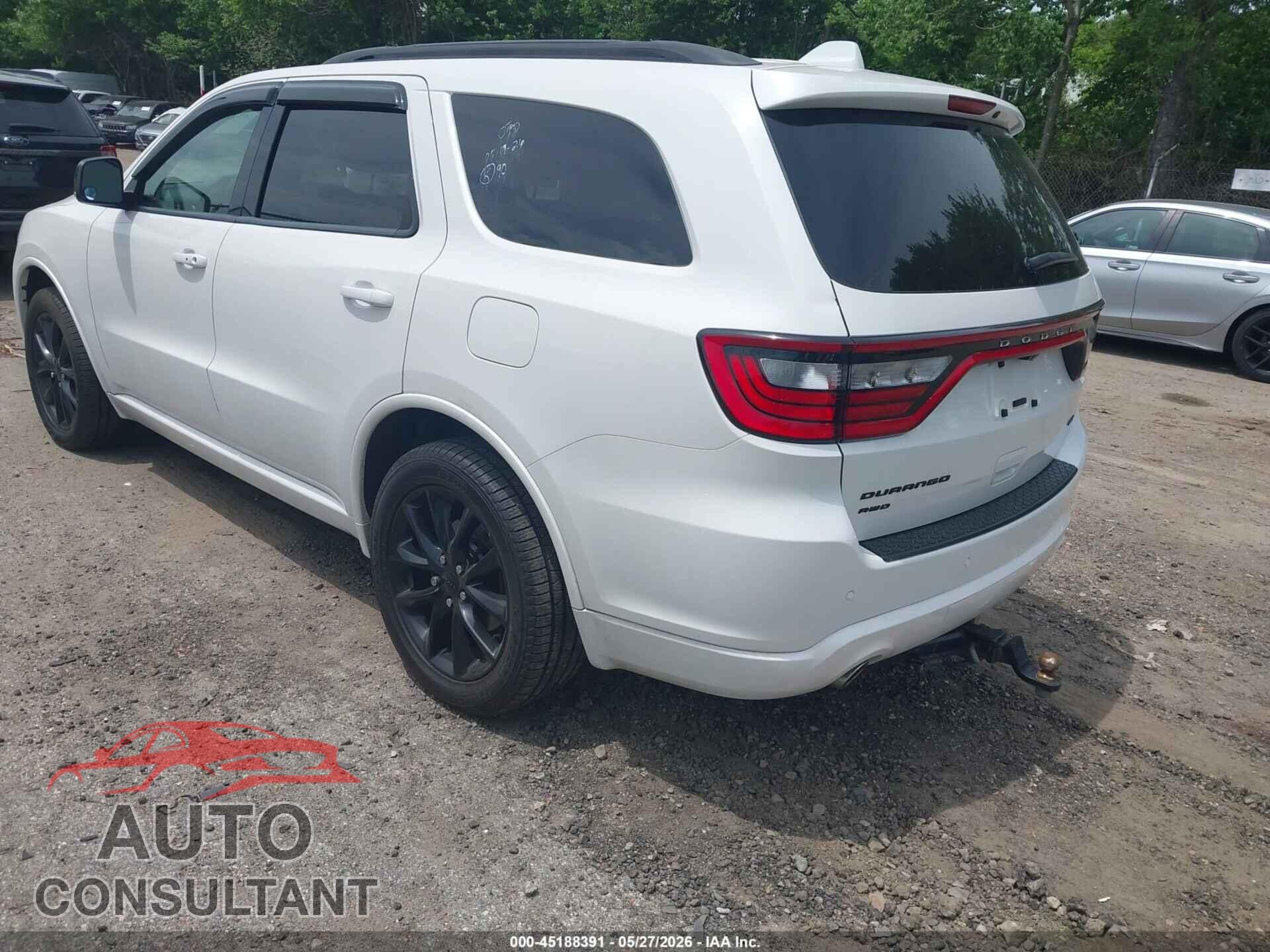 DODGE DURANGO 2017 - 1C4RDJDG2HC814525