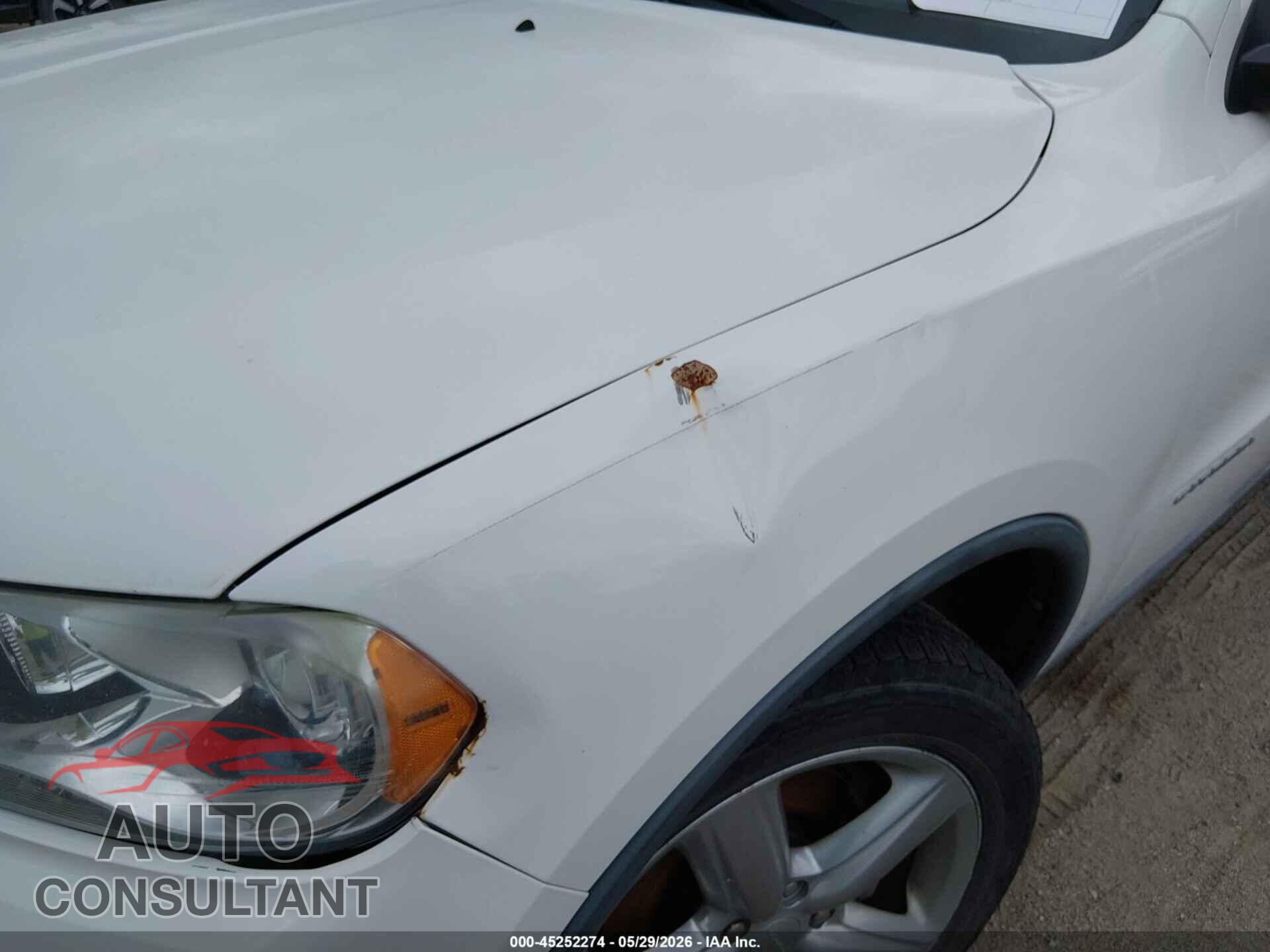 DODGE DURANGO 2011 - 1D4SE5GT2BC594456